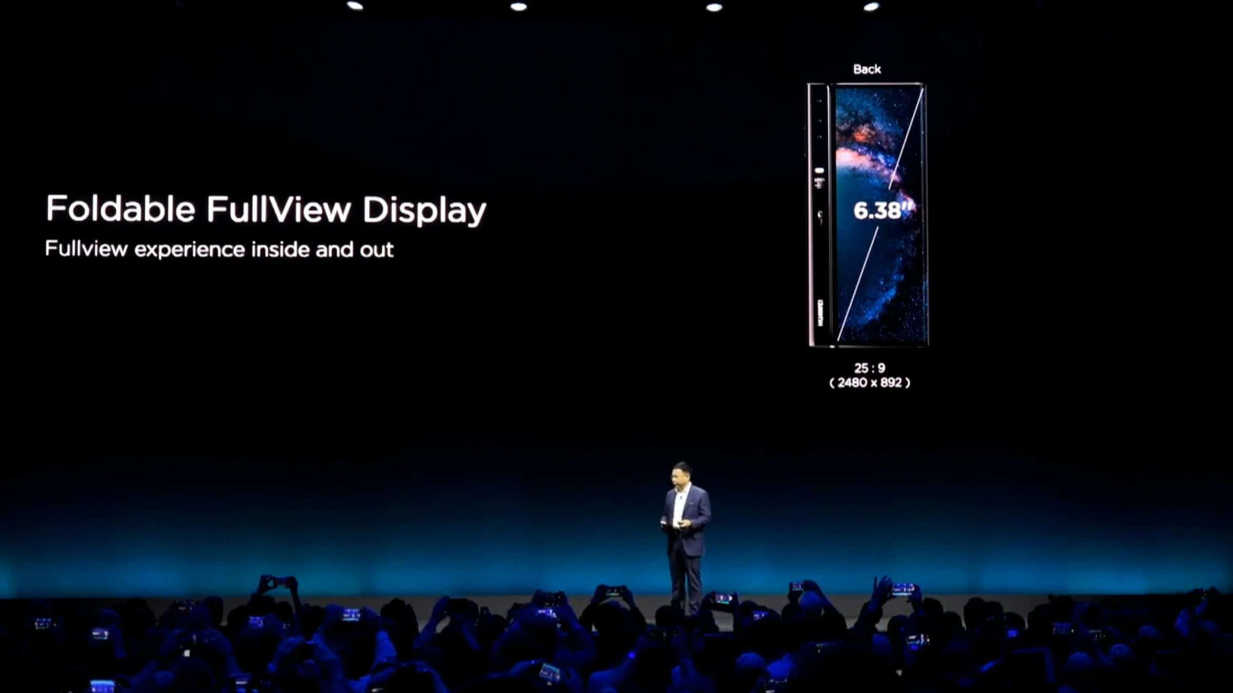 Huawei MWC Mate X Foldable Full View Display