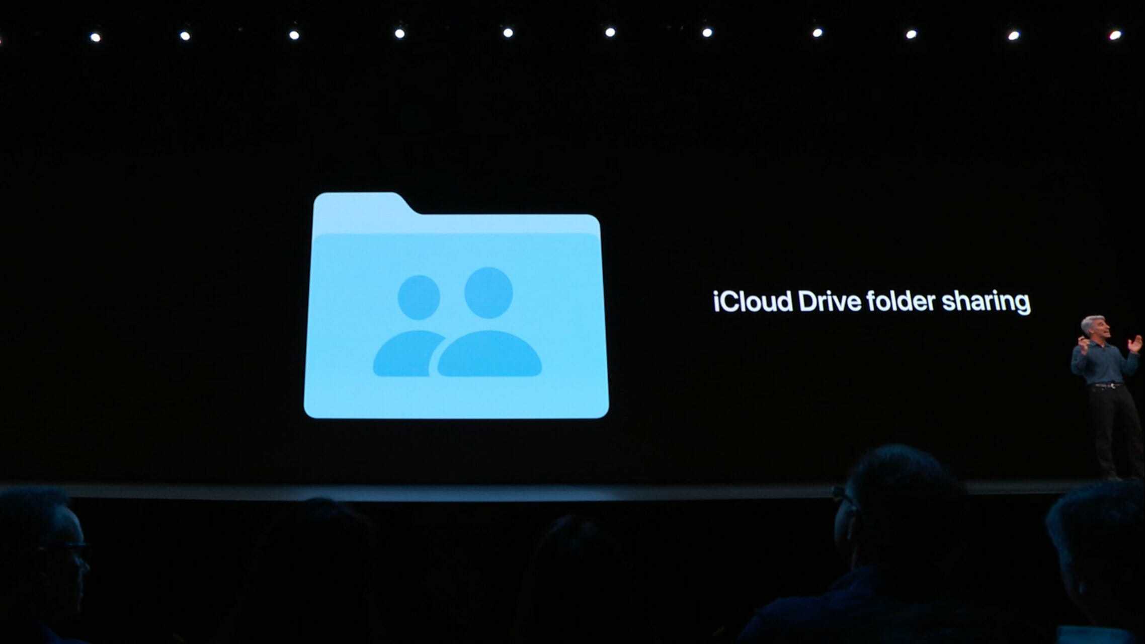 Apple iPadOS iCloud Sharing WWDC 2019