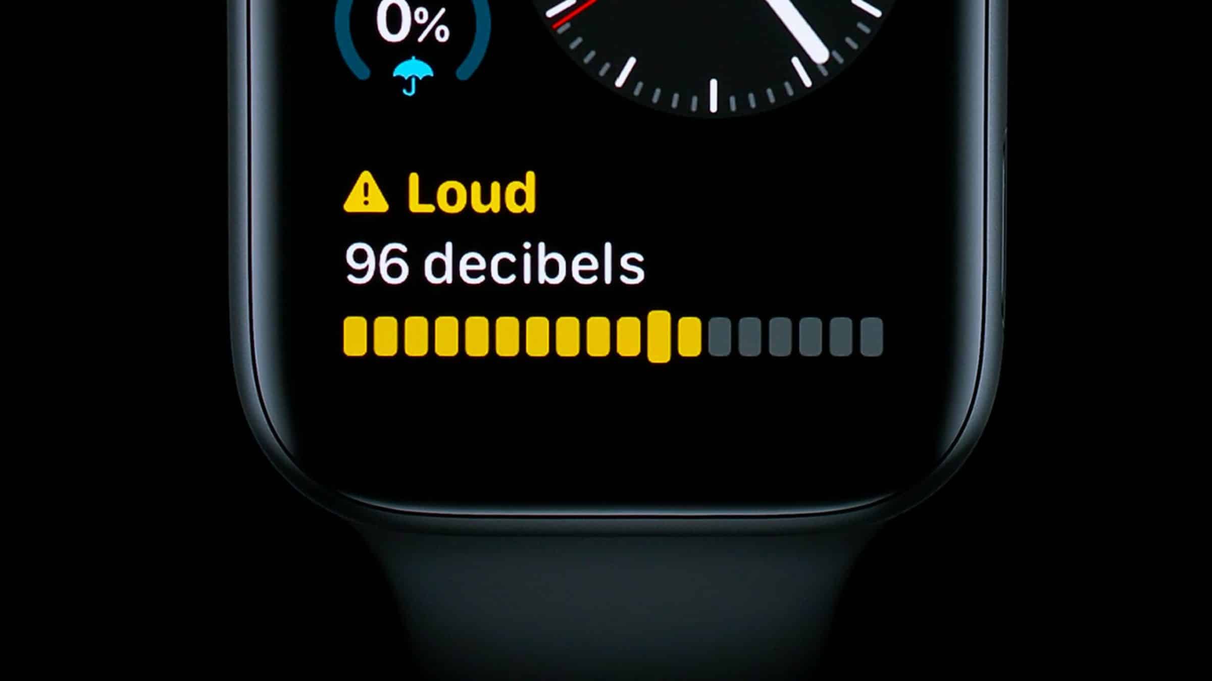 Apple watchOS 6 Lautstaerkenwarnung WWDC 2019