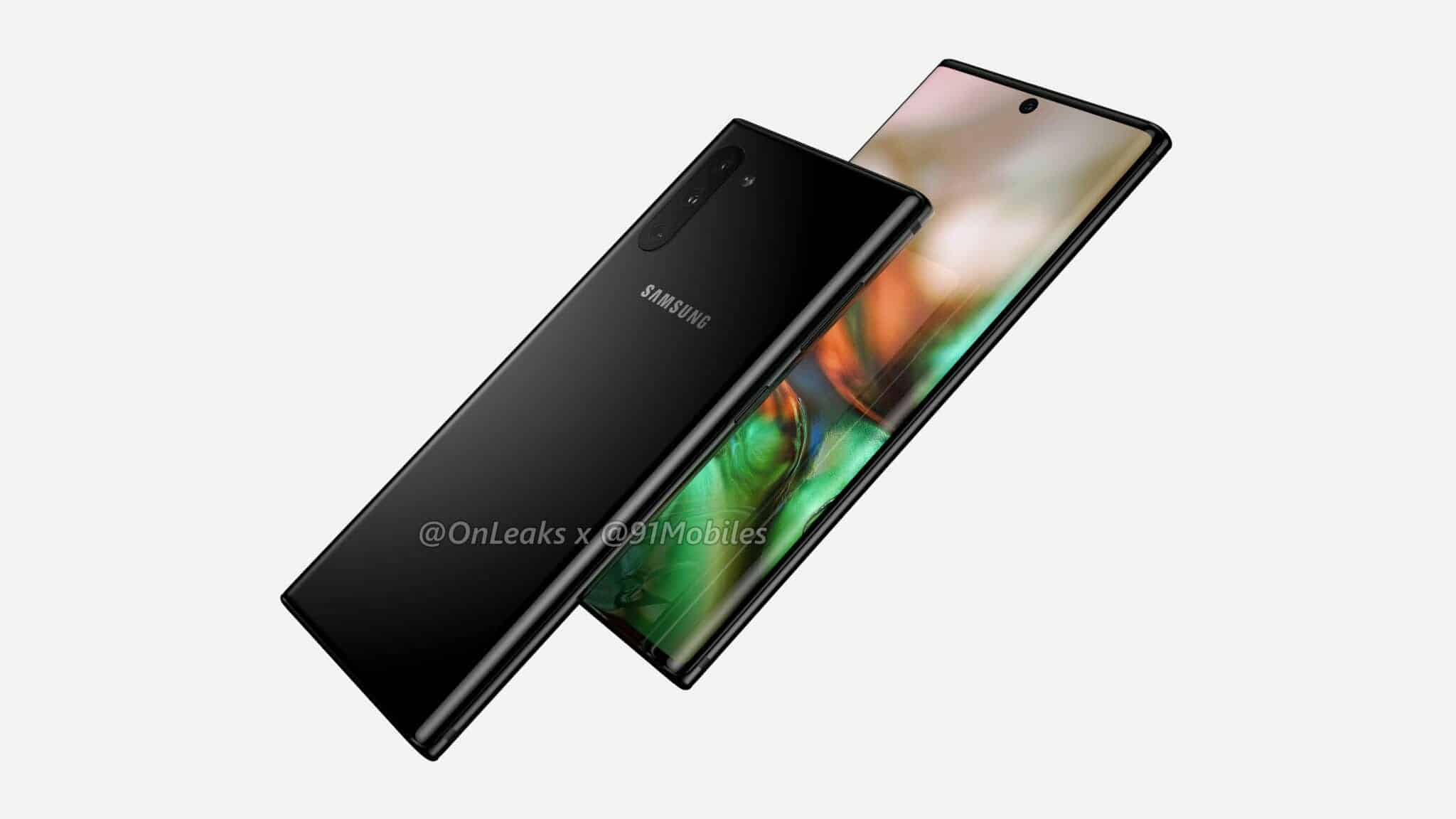 Samsung Galaxy Note 10 Side