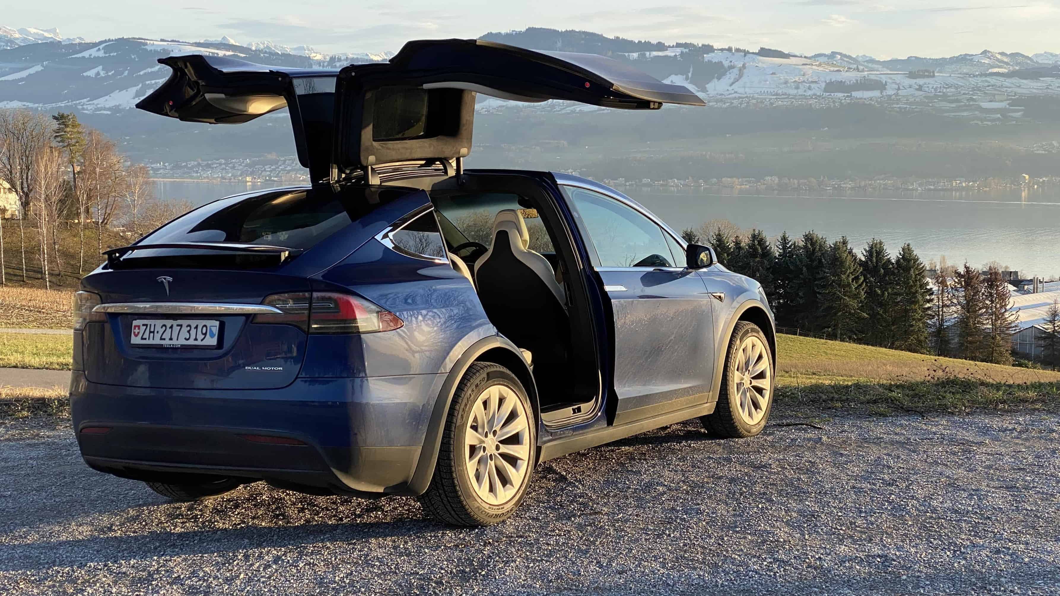 Tesla Model X Space