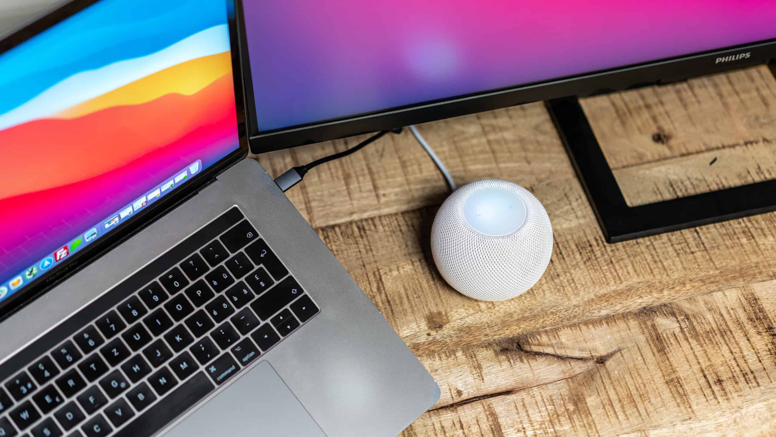 HomePod Mini mt MacBook Pro