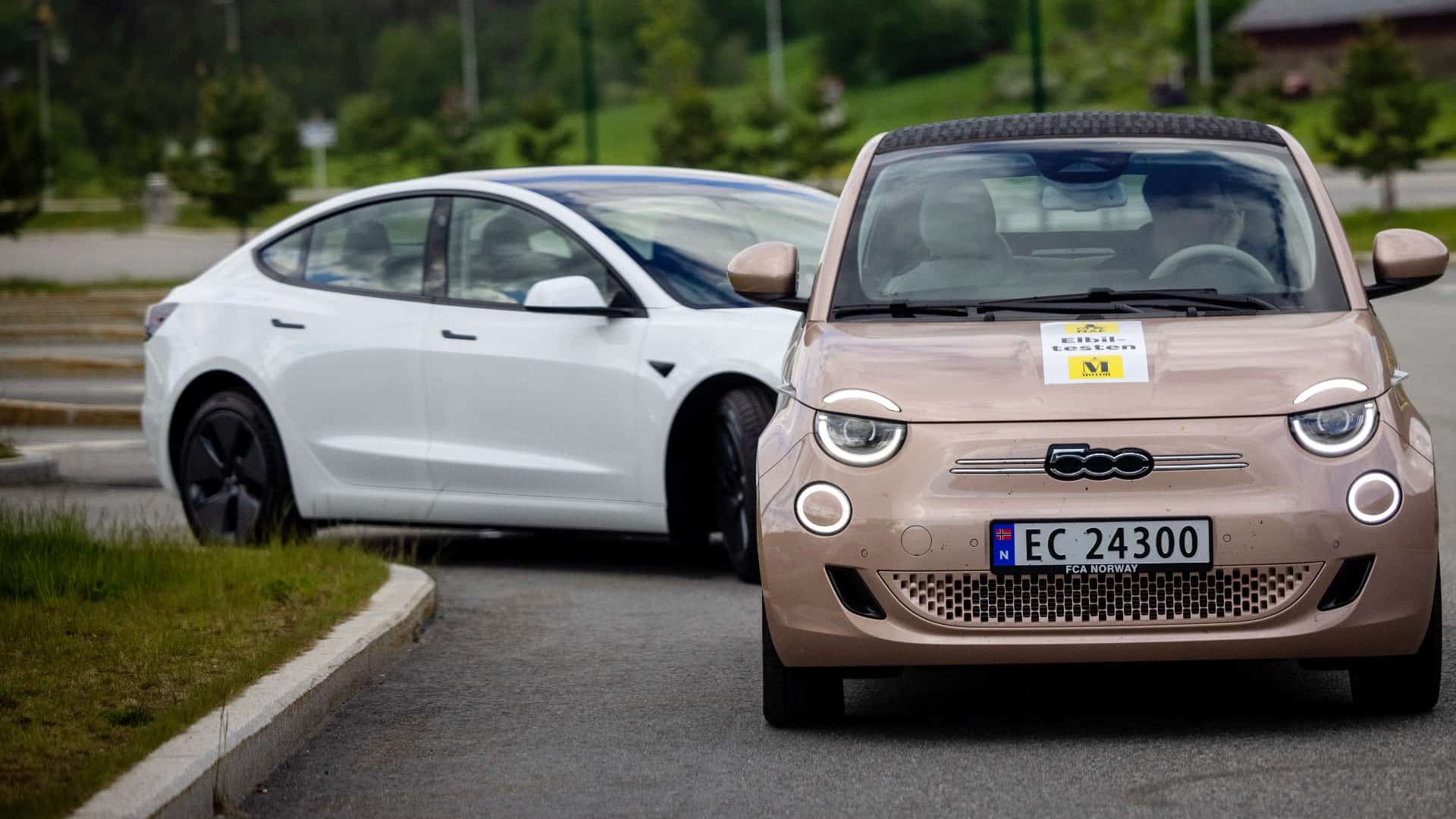 Norwegen Elektro Auto Sommertest