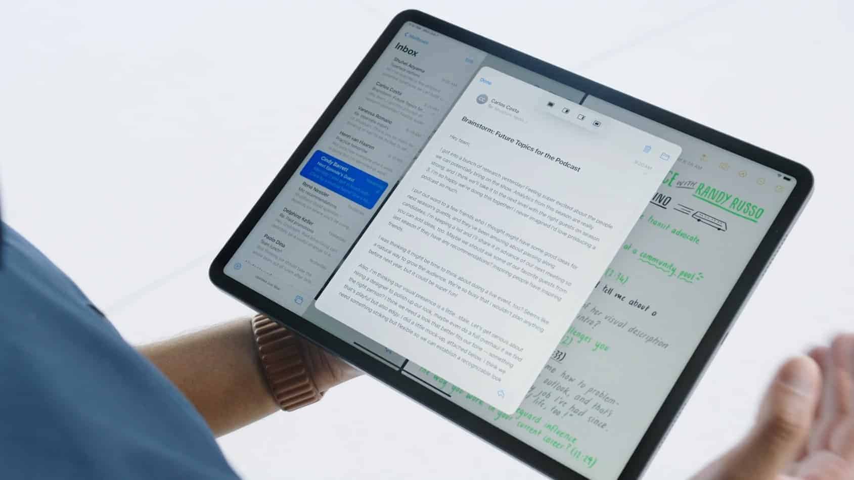 iPadOS 15 - Multitasking