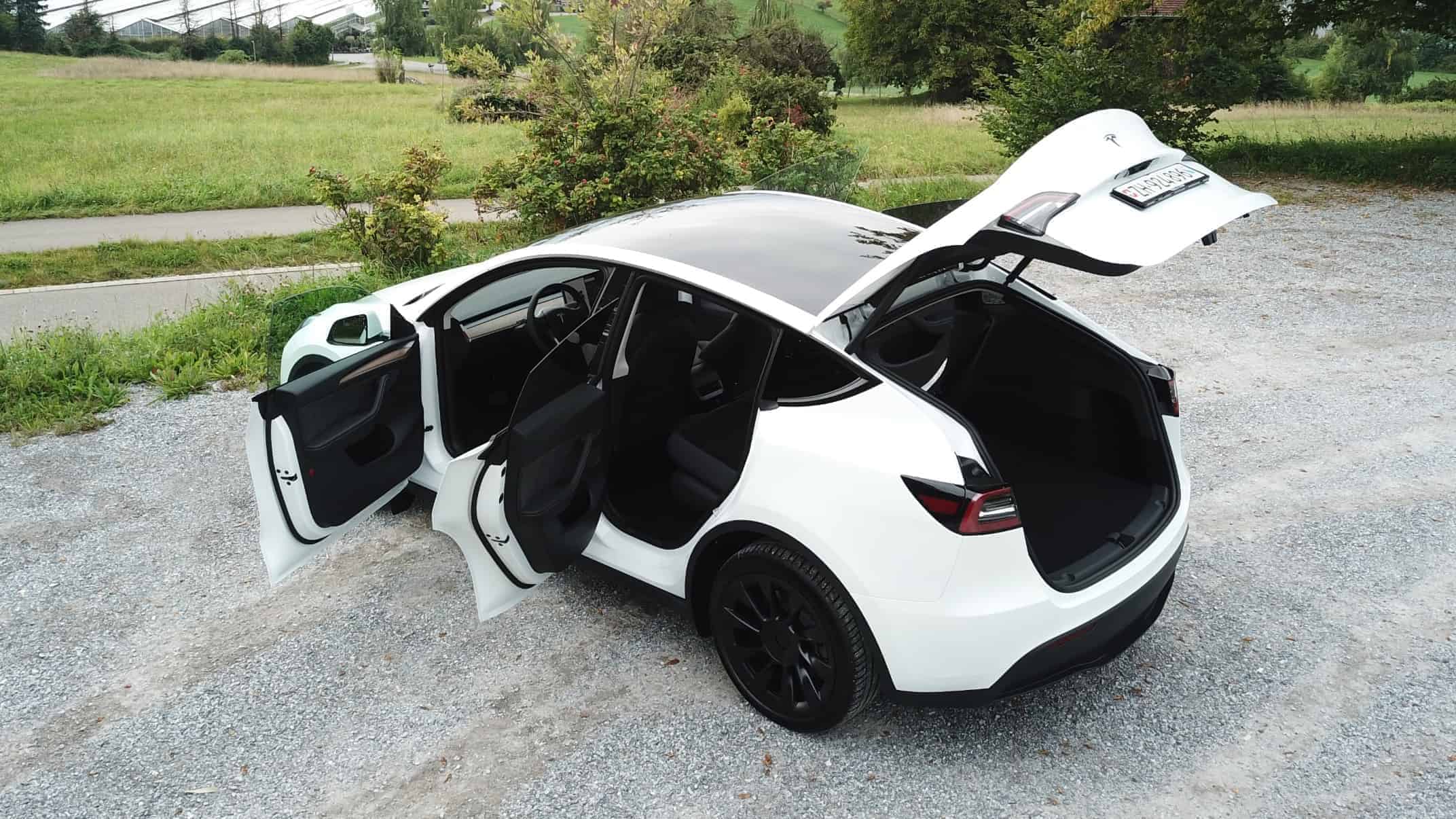 Tesla Model Y Review Side Mid Techgarage