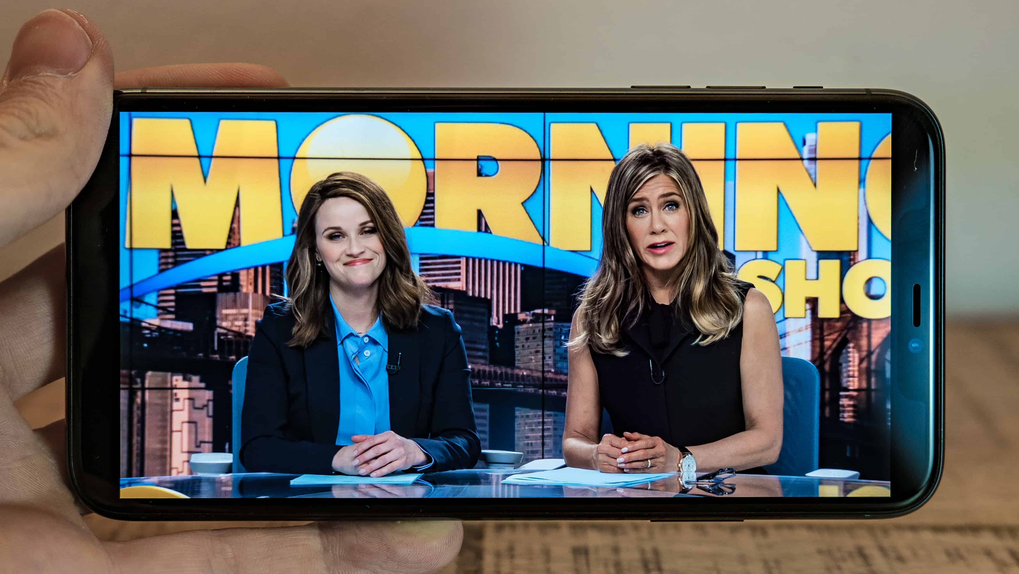 iPhone 11 Pro Max Apple TV+ The Morning Show