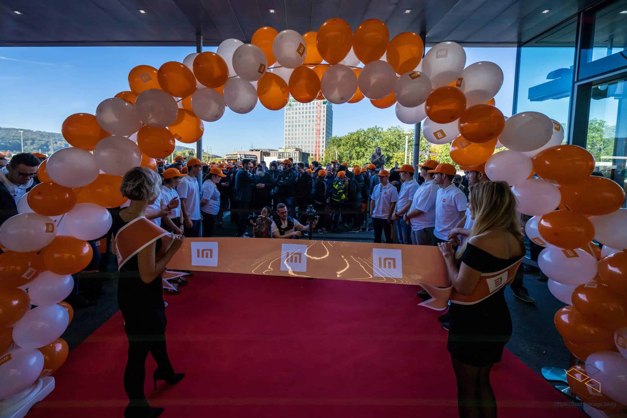 Xiaomi Store Opening Zurich Switzerland People