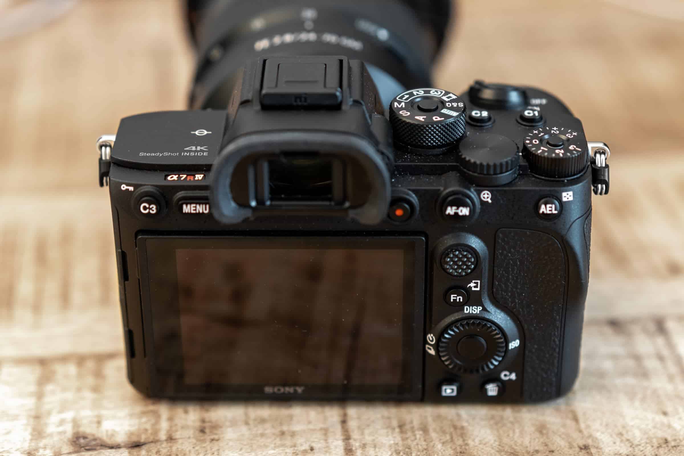 Sony Alpha 7R VI Camera Backside