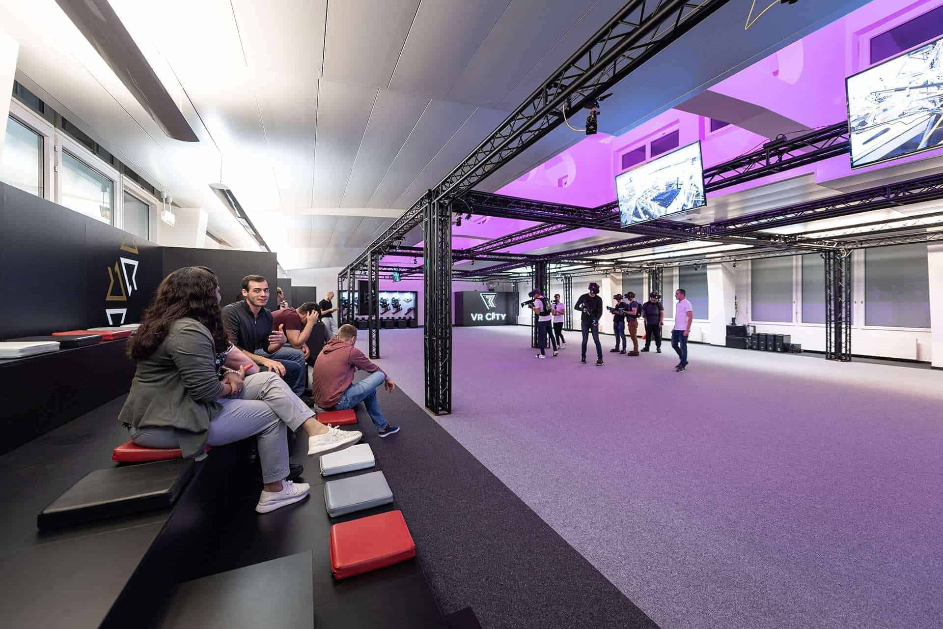 VR City Zürich Experience Halle TechGarage