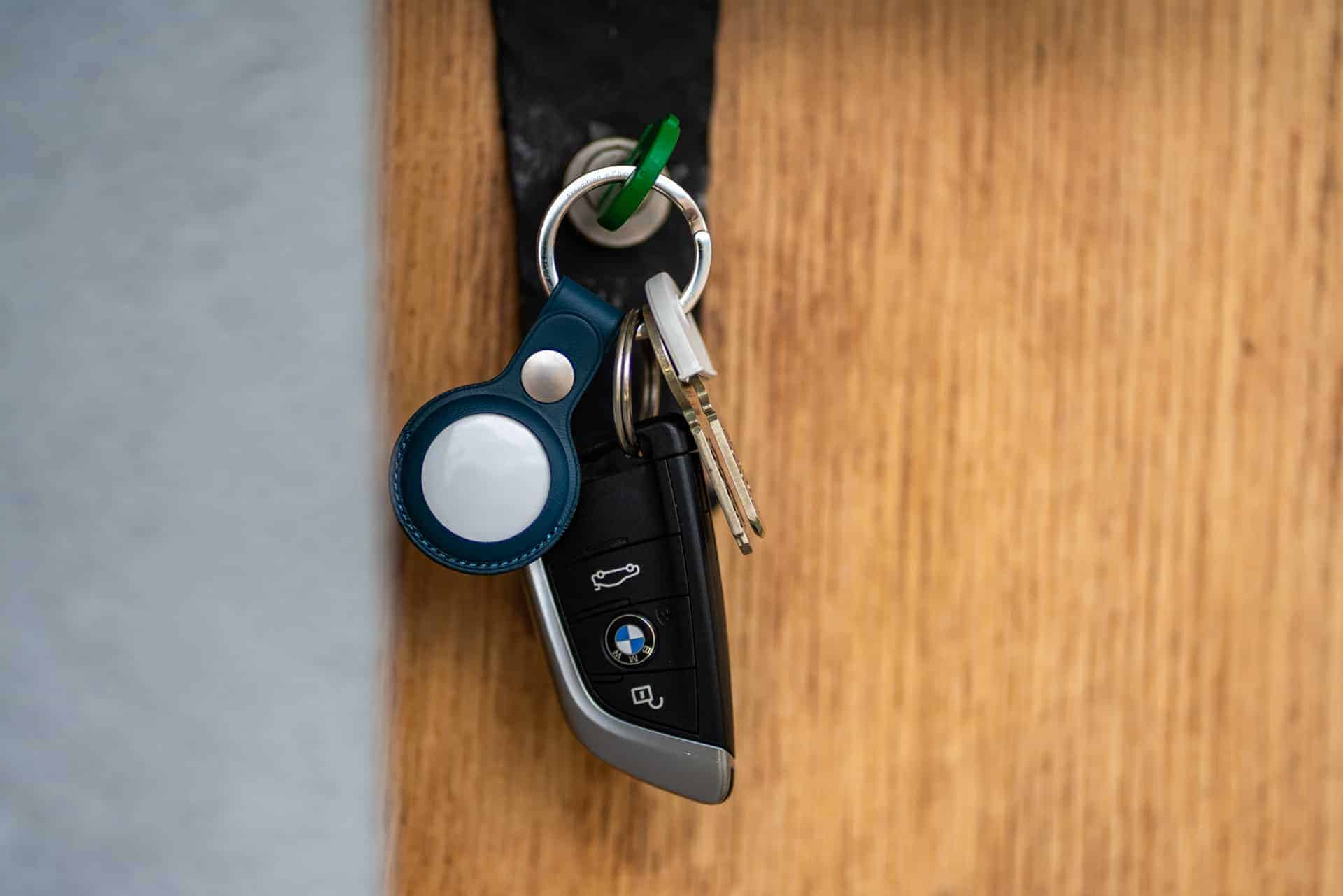 Apple AirTags Schlüsselbund Haustüre