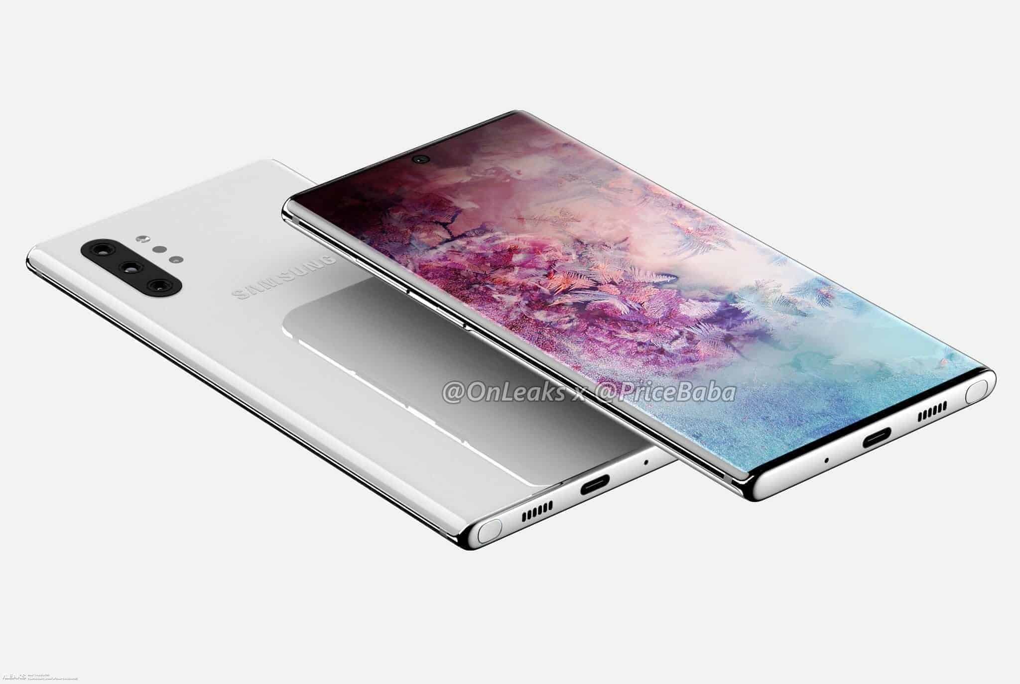 Samsung Galaxy Note 10 Front