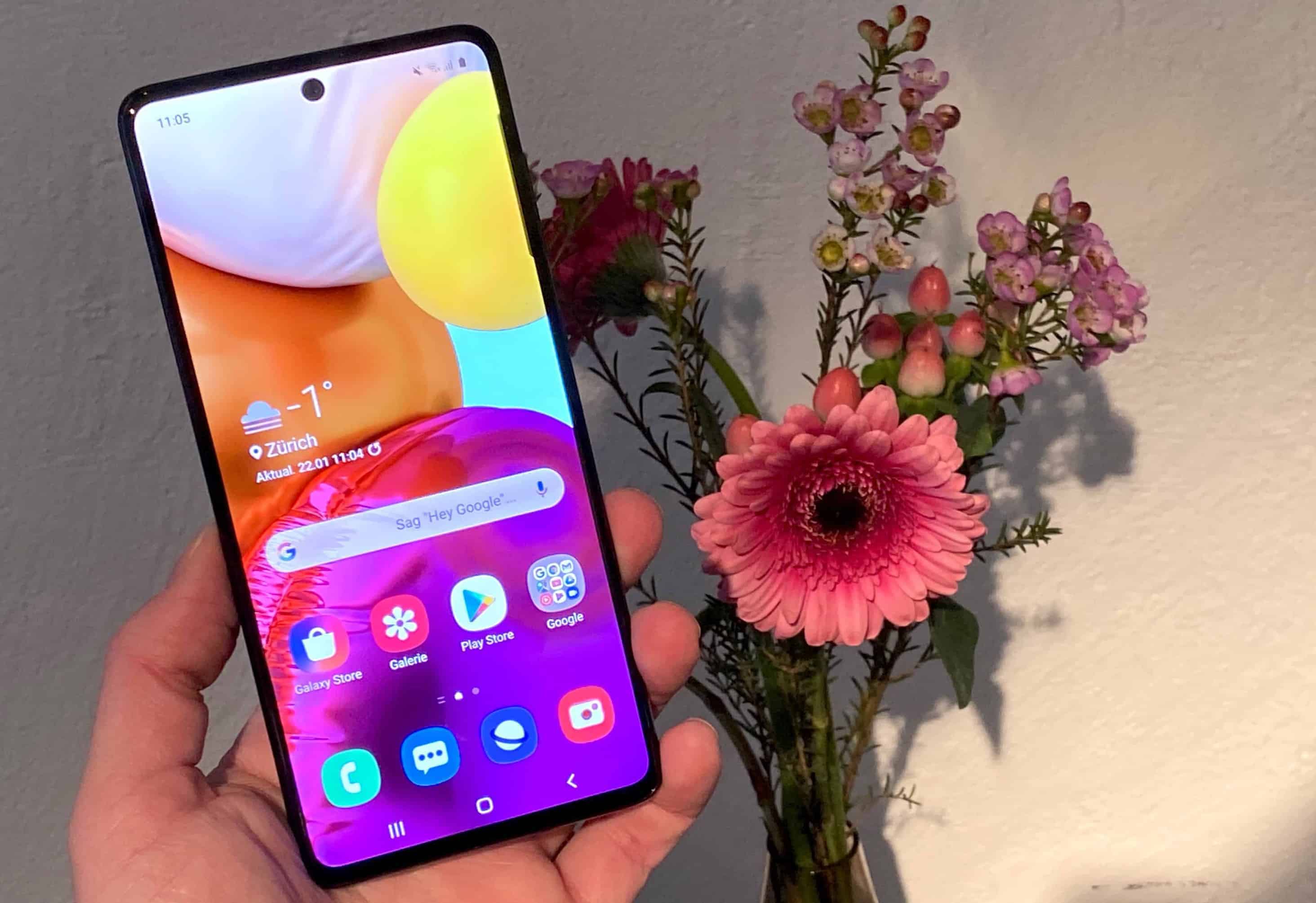 Samsung Galaxy A51 A71 Hands On Background