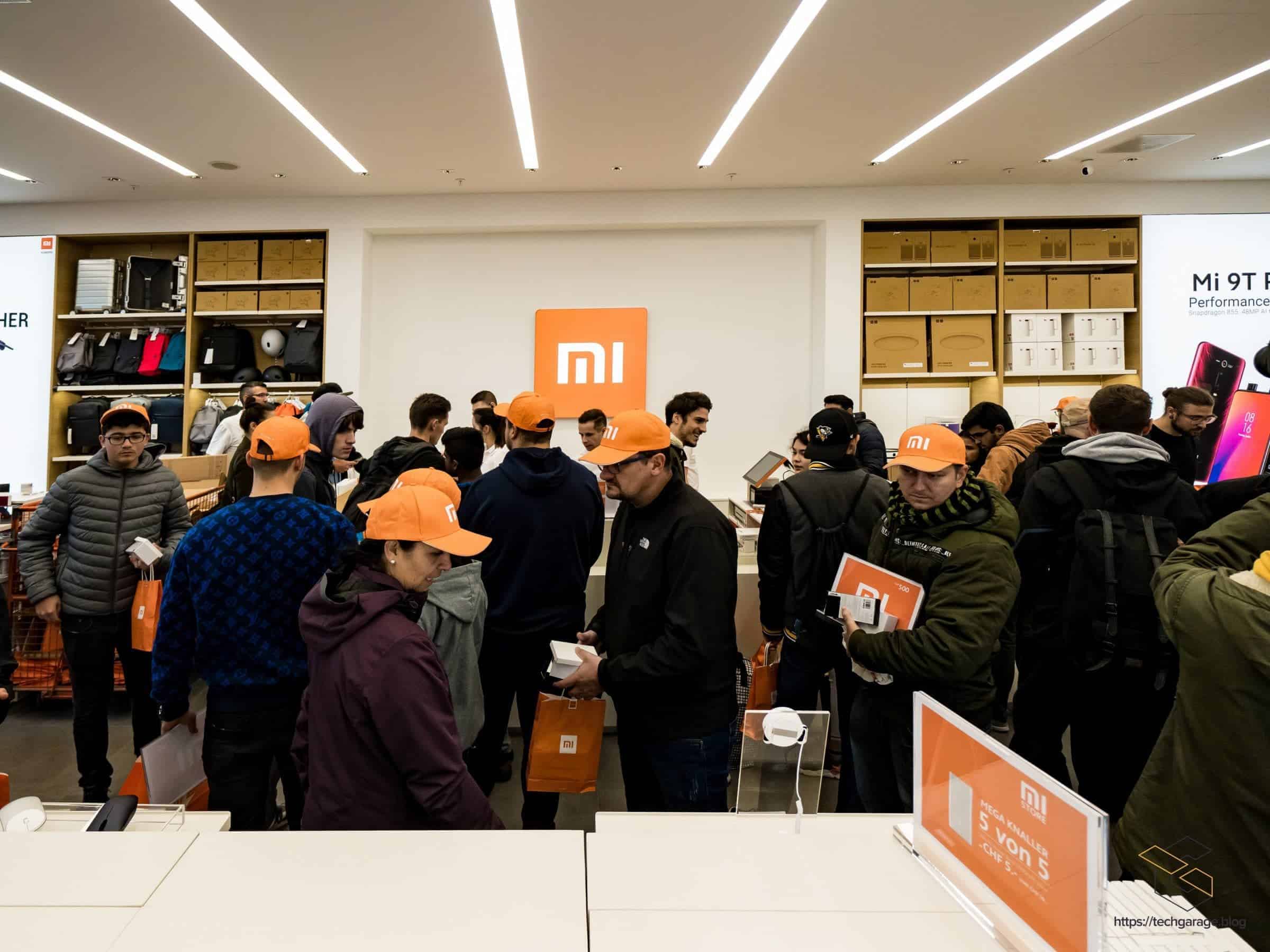 Xiaomi Store Opening Zurich Switzerland Cash Desk