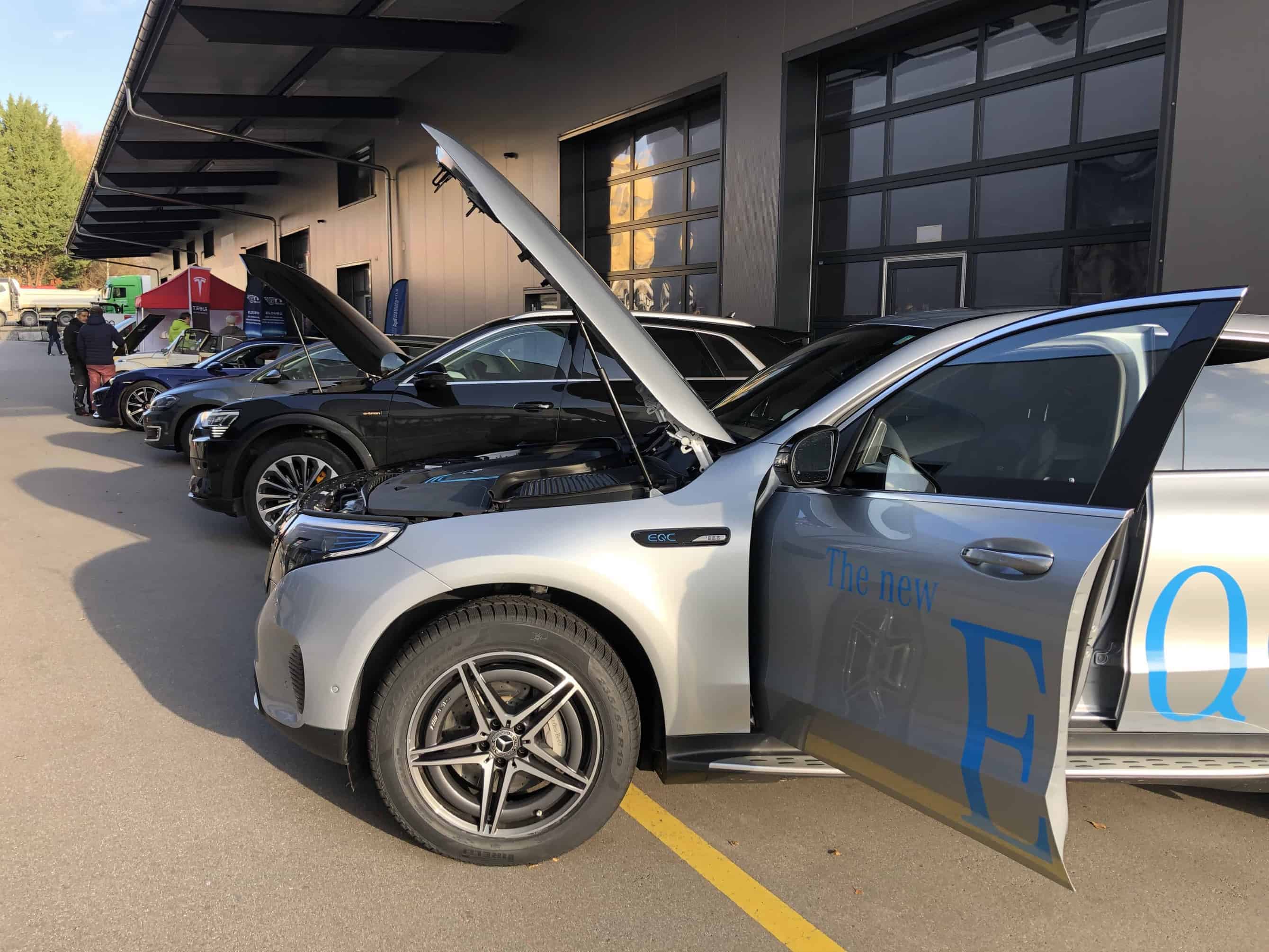 Tesla Club Treffen 2019 Mercedes EQC