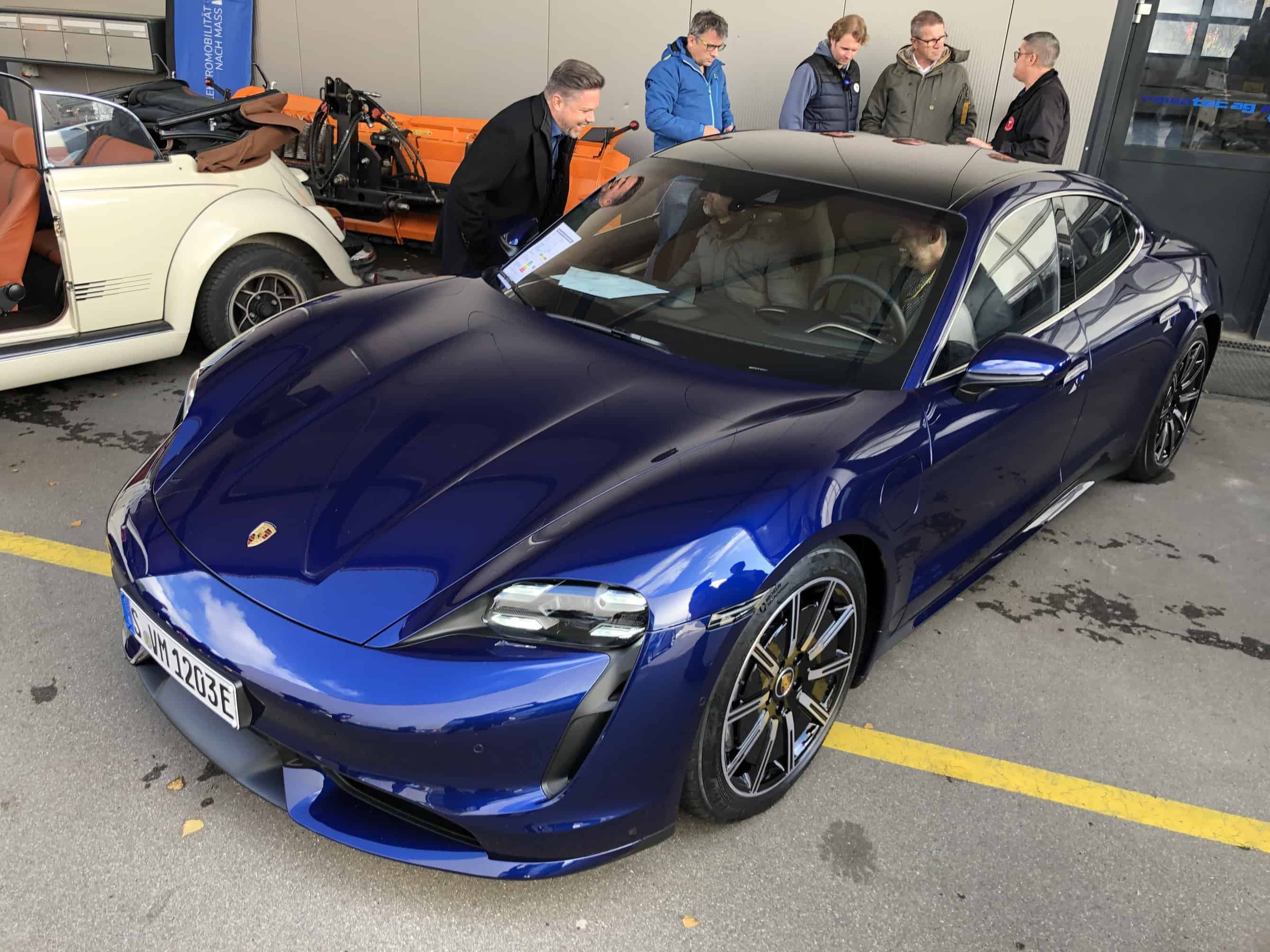 Tesla Club Treffen 2019 Porsche Taycan Top