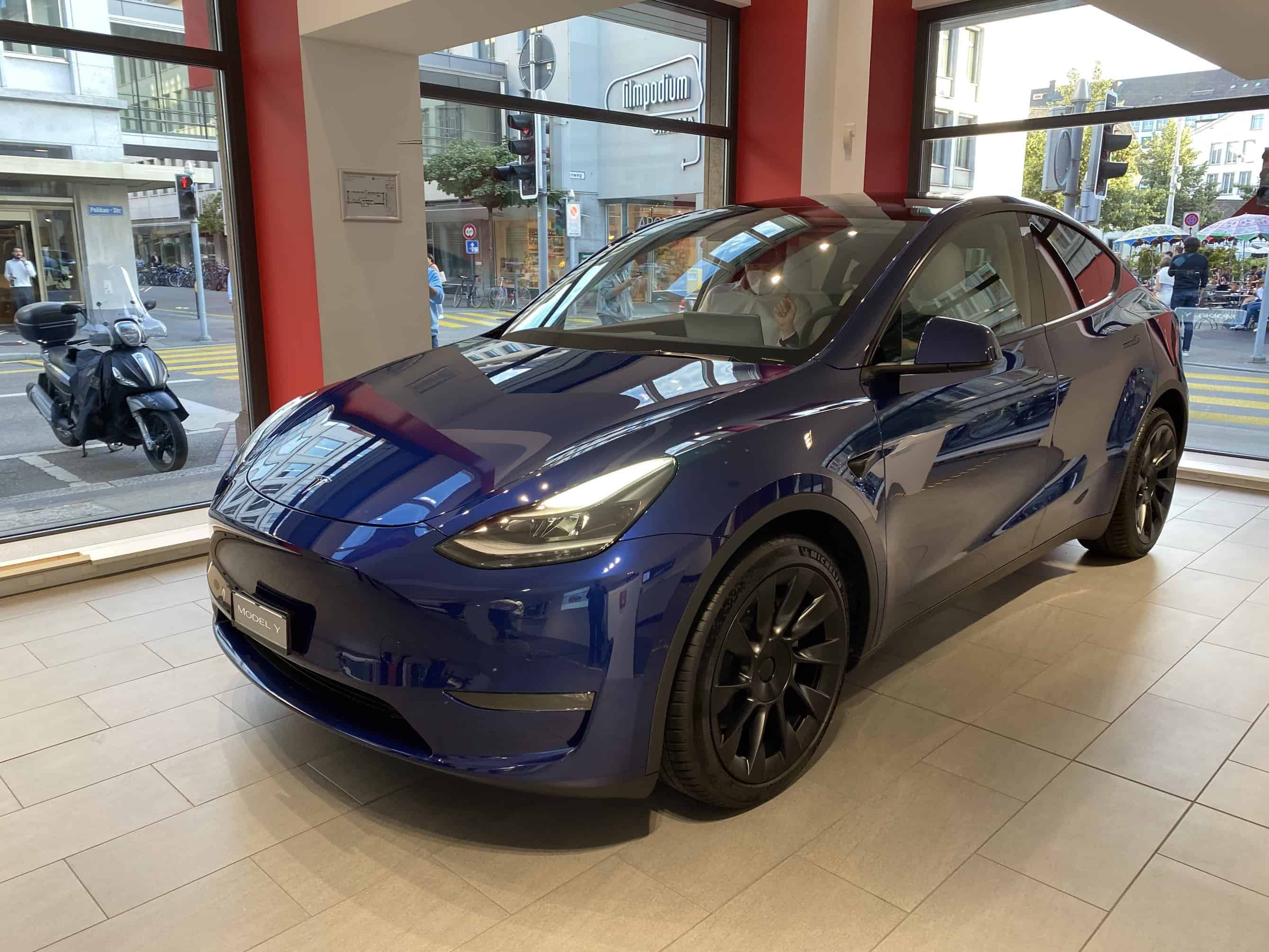 Tesla Model Y Unveil Event Zürich August 2021 - 2