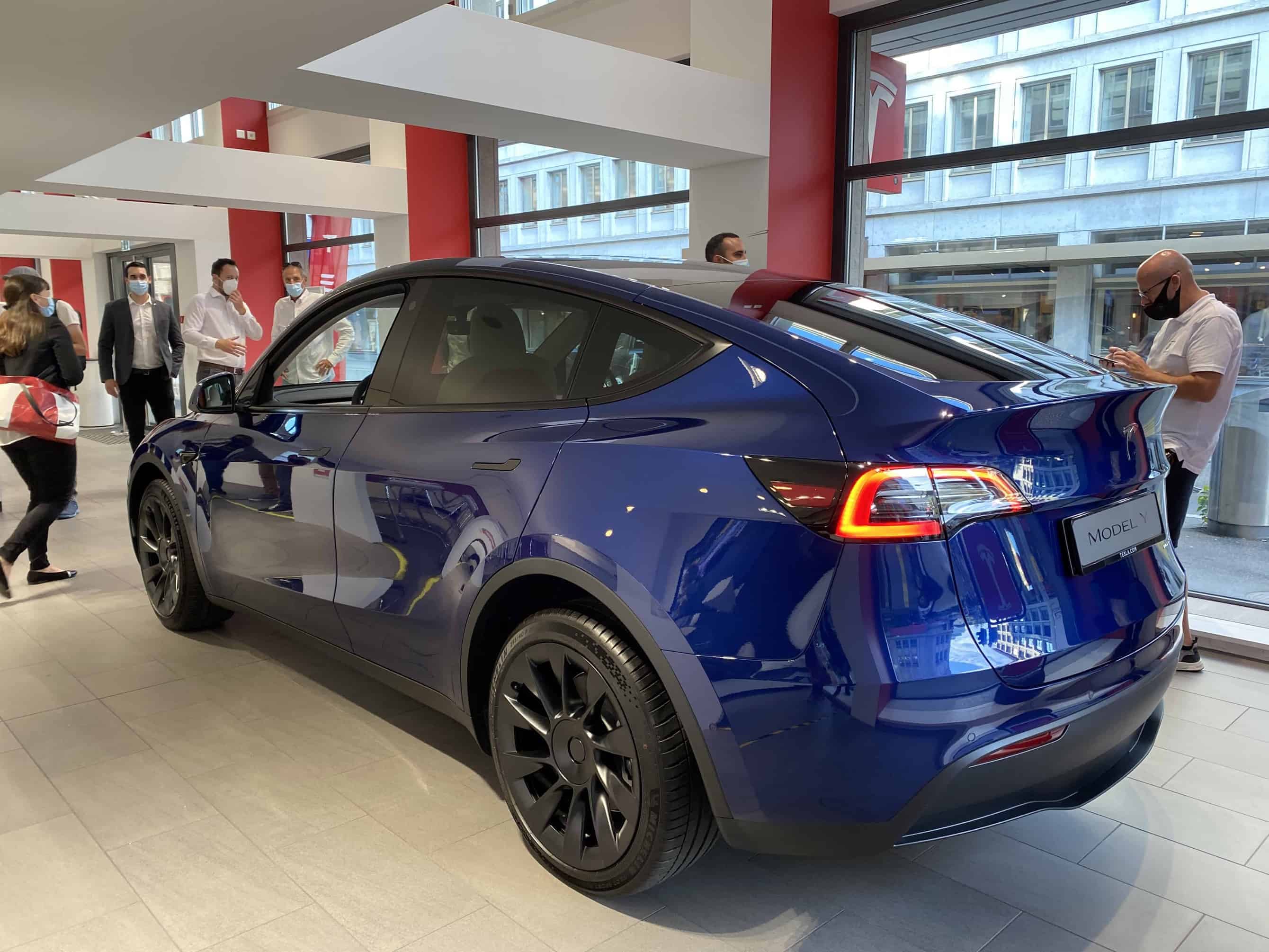 Tesla Model Y Unveil Event Zürich August 2021 - 3