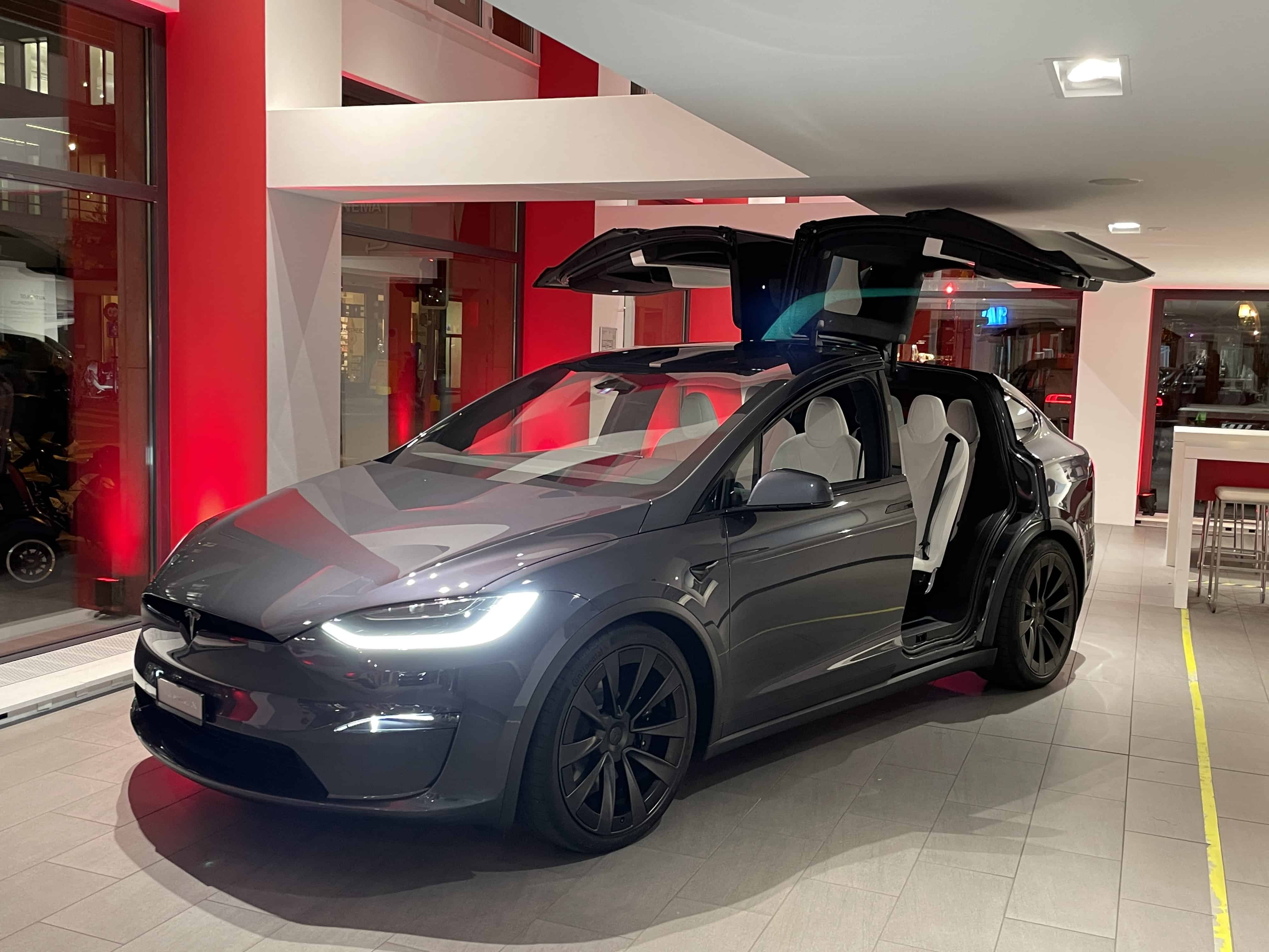 Tesla Model X Plaid Switzerland Launch