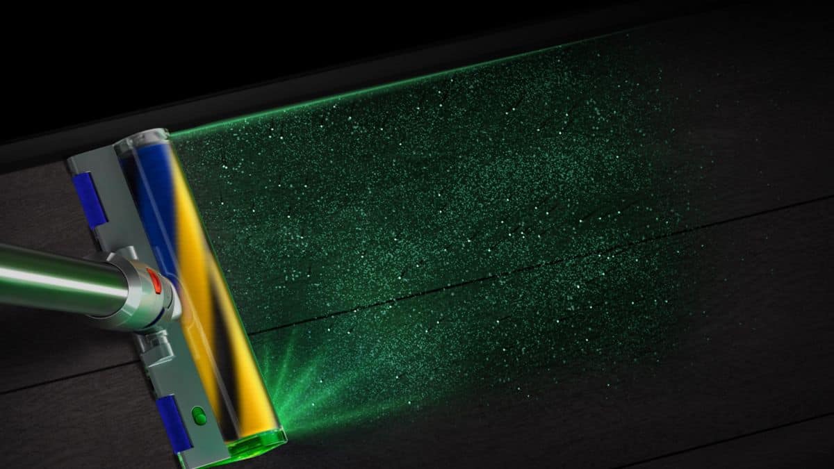 Dyson V15 Detect Laser