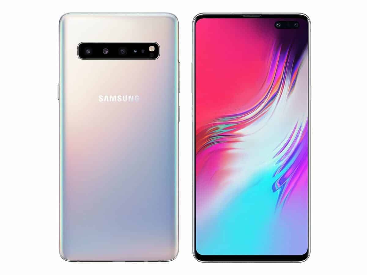 Samsung Galaxy S10 5G Front and Back