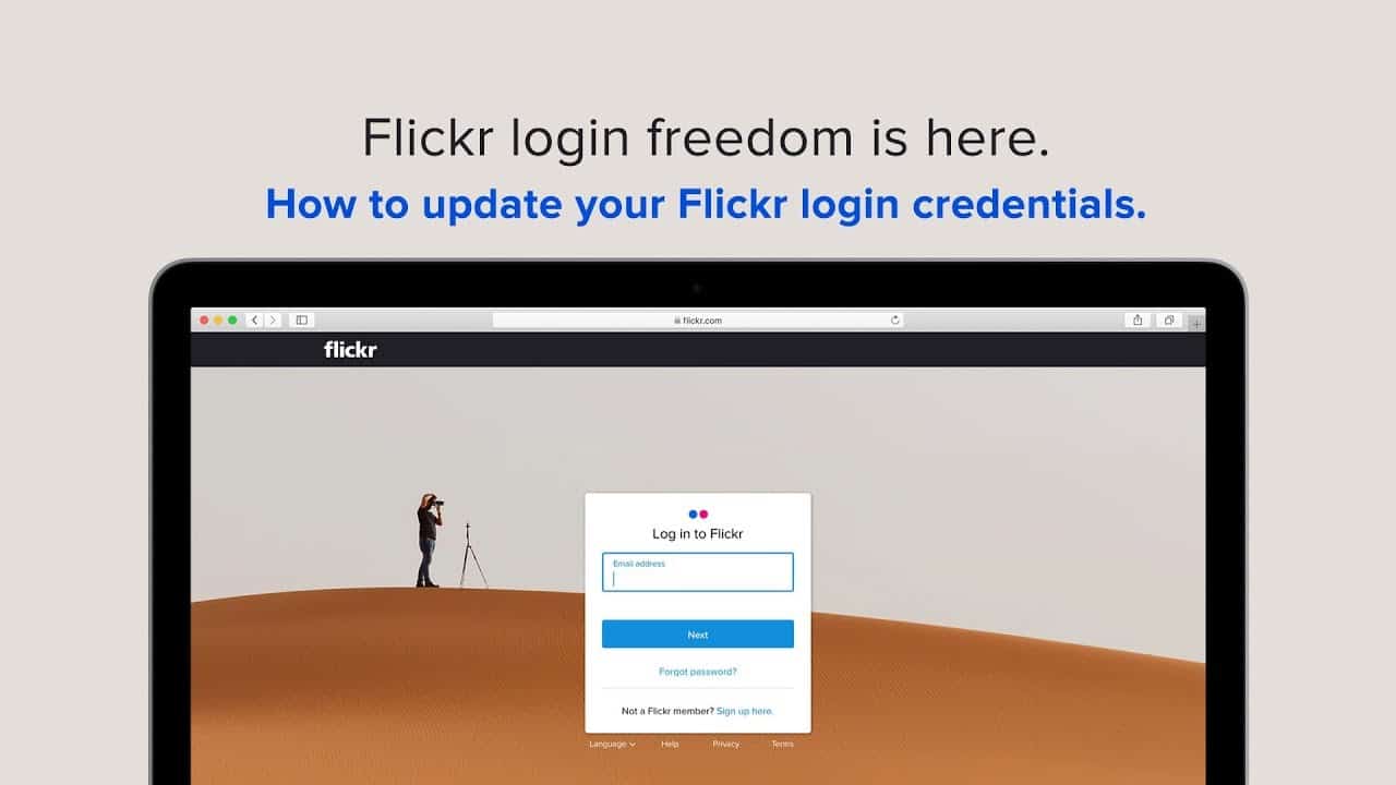 Flickr Login