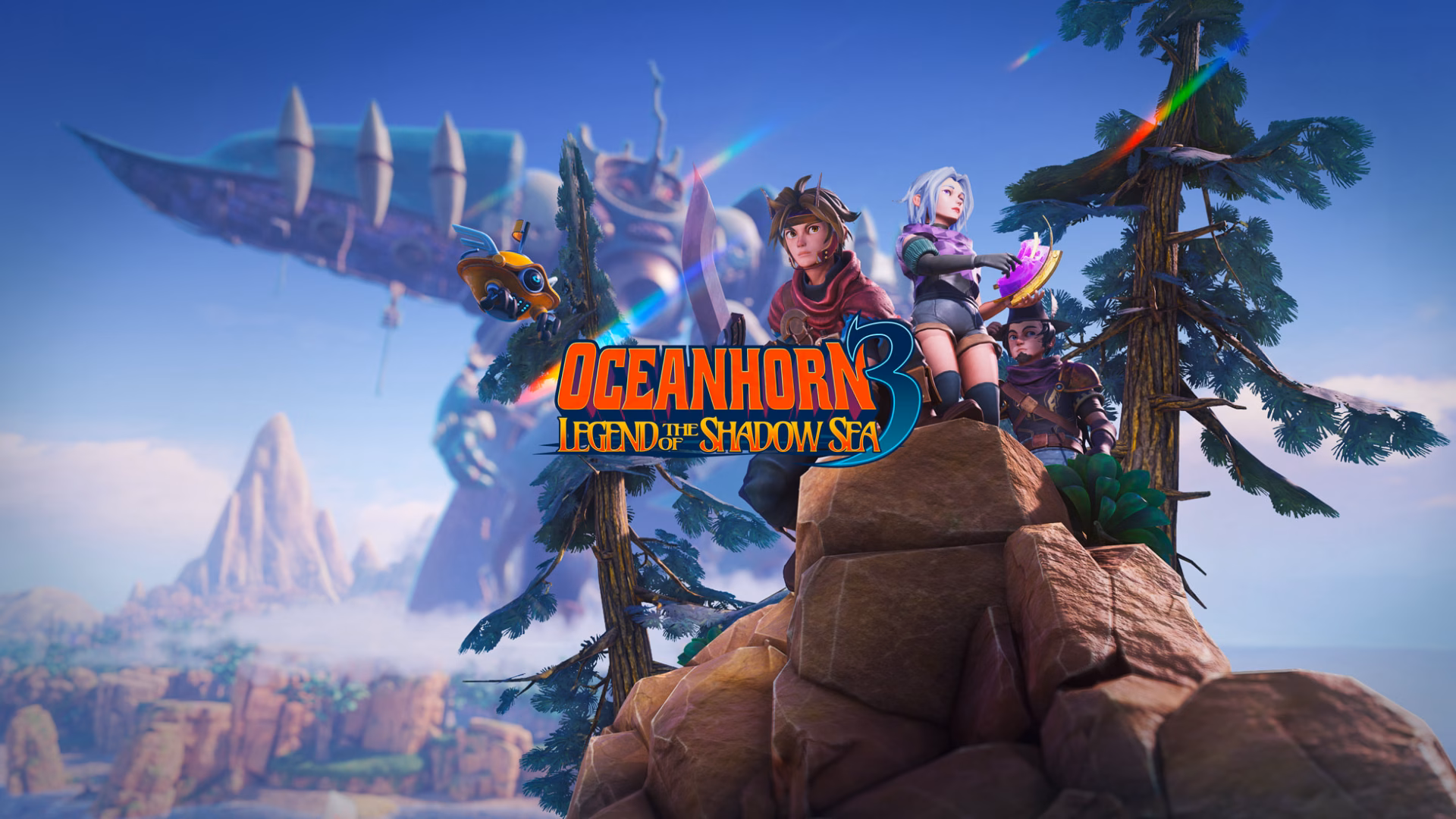 Oceanhorn 3: Legend of the Shadow Sea - Key Art für Apple Arcade