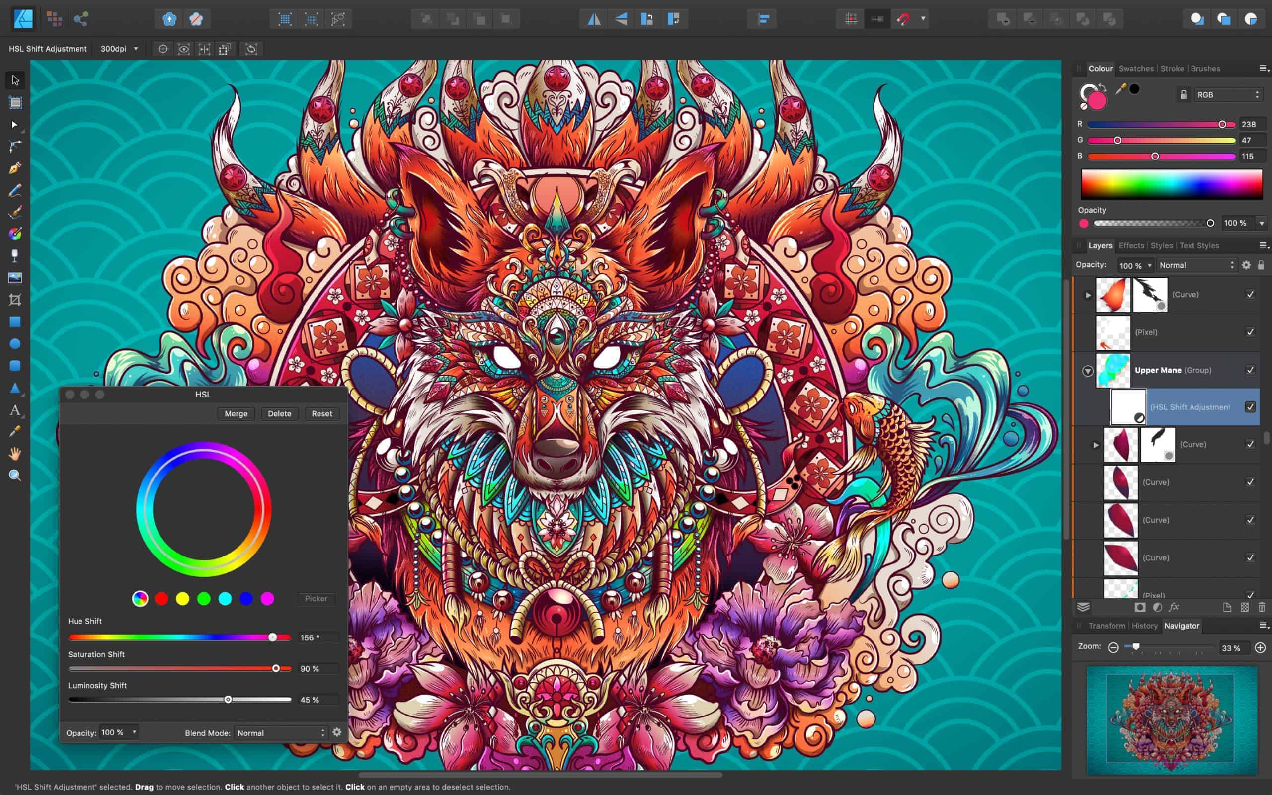 affinity designer macbook Screenshot