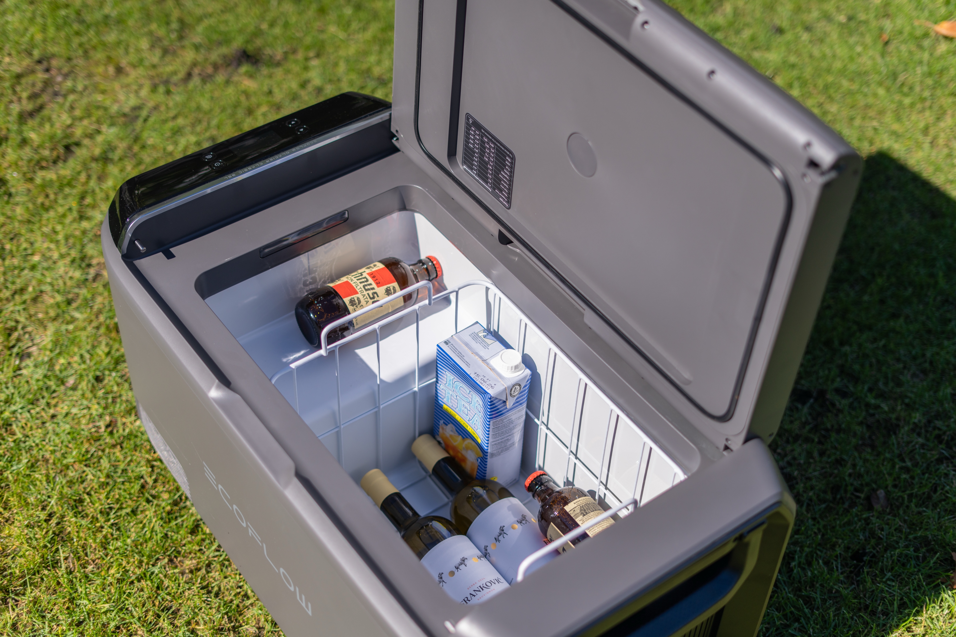 EcoFlow GLACIER Classic Kühlbox Gefüllt