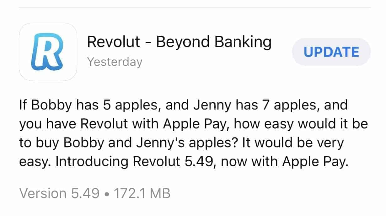 Revolut Apple Pay Compatible Update Techgarage