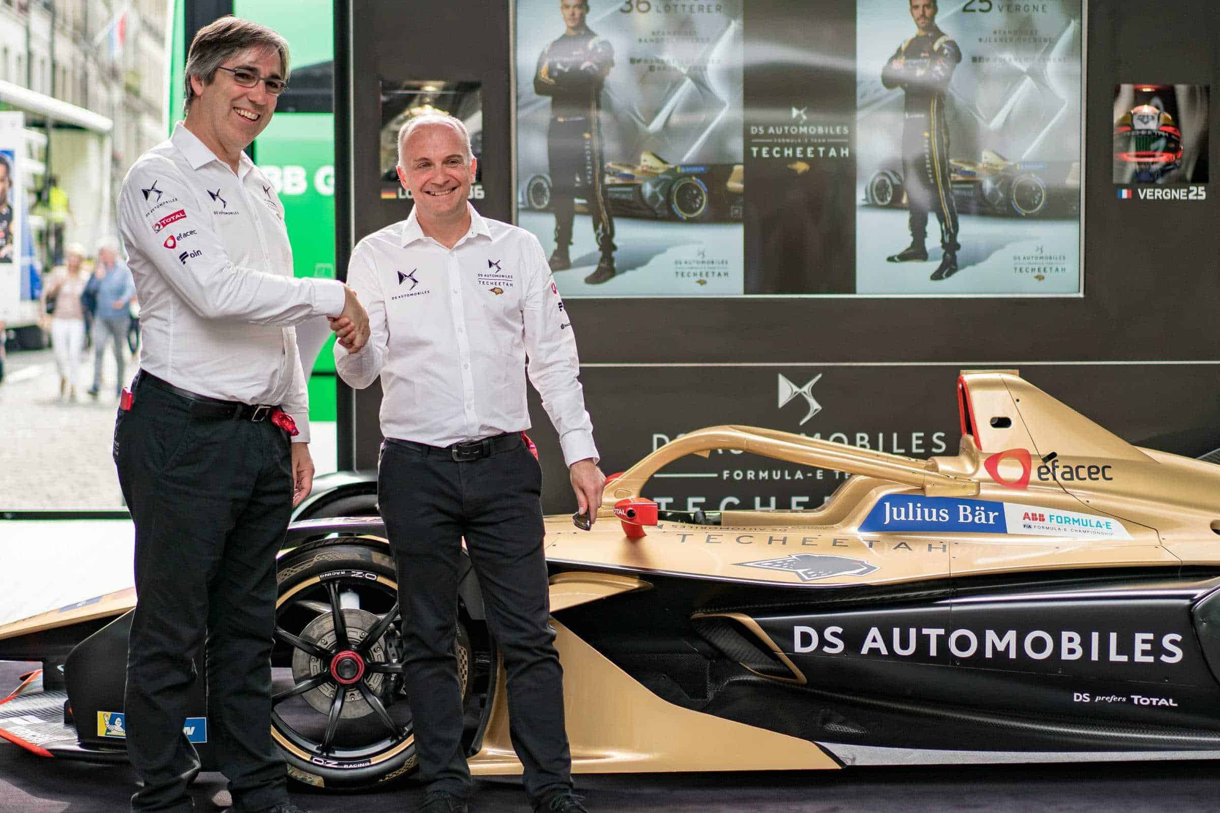 DS Automobiles FIA Formula E Xavier Mestelan & Mark Preston