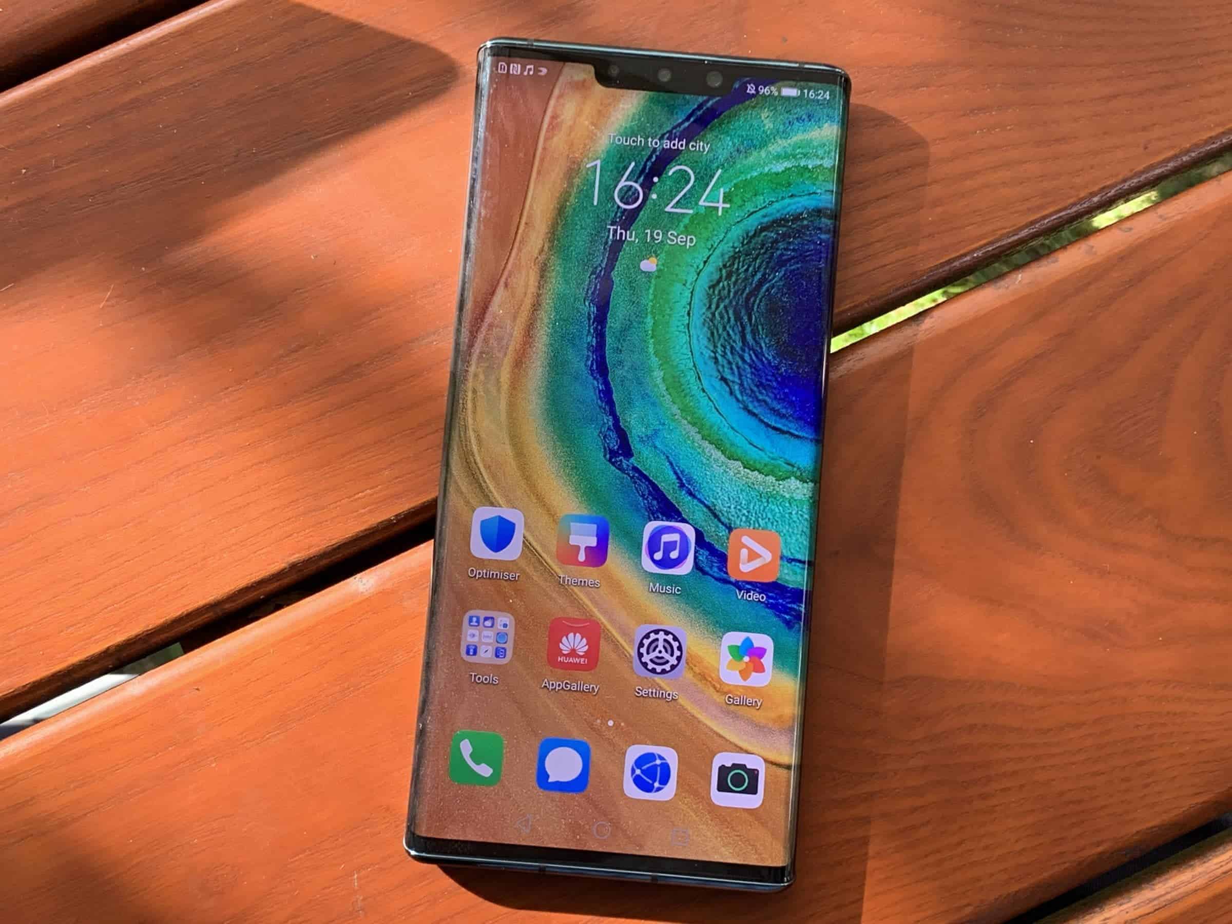 Huawei Mate 30 Pro Emerald Green Front Techgarage