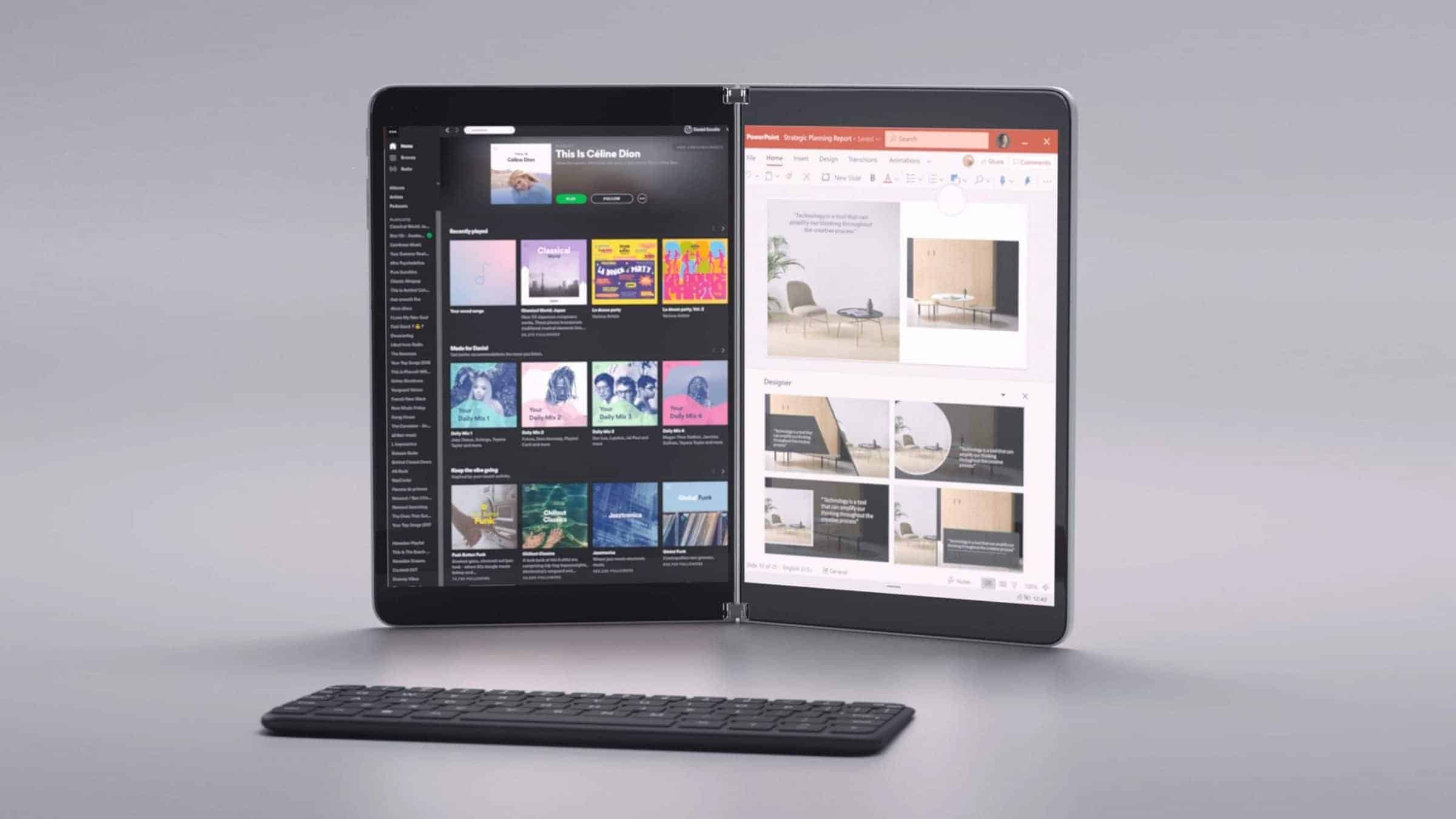 Microsoft Surface Neo Dual Screen Apps
