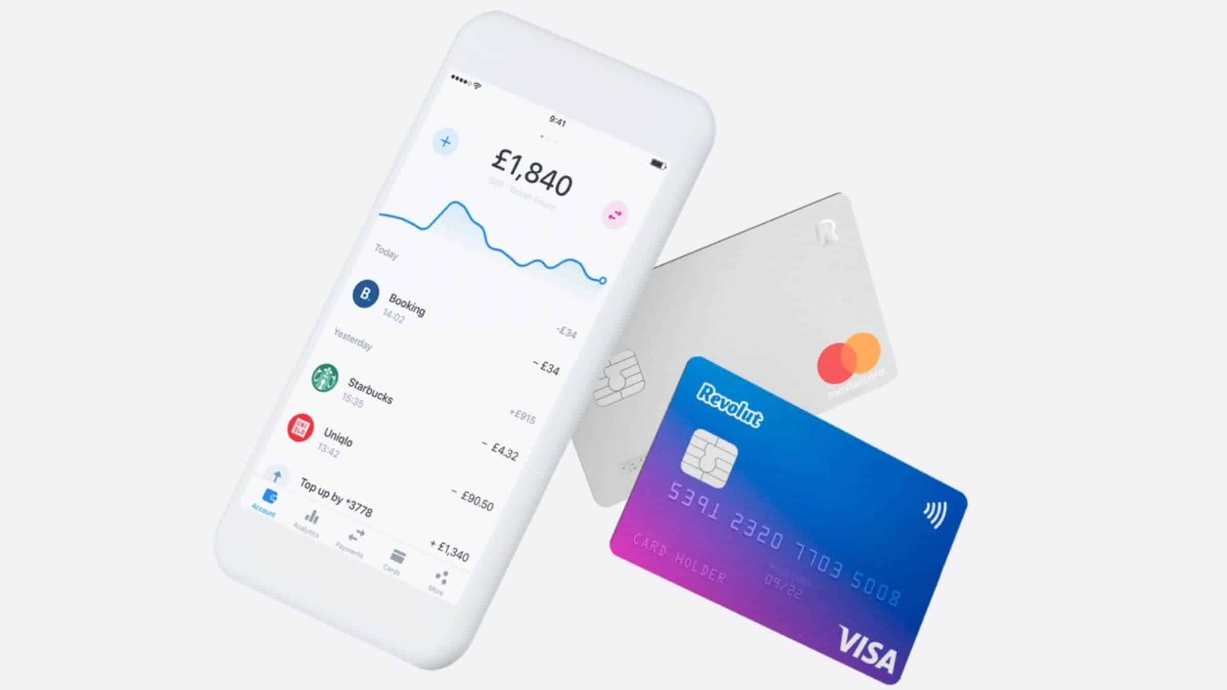 Revolut App and Cards Visa