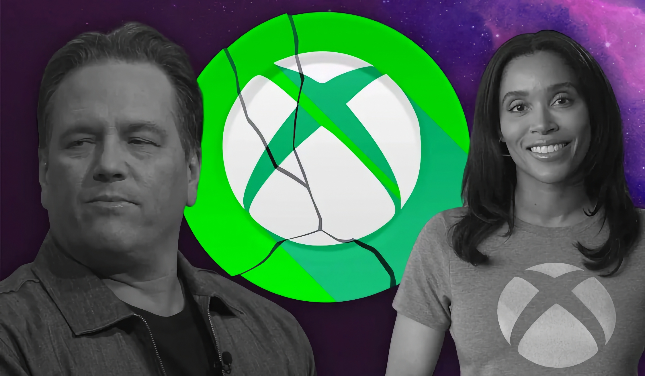 Phil Spencer und Sarah Bond Microsoft