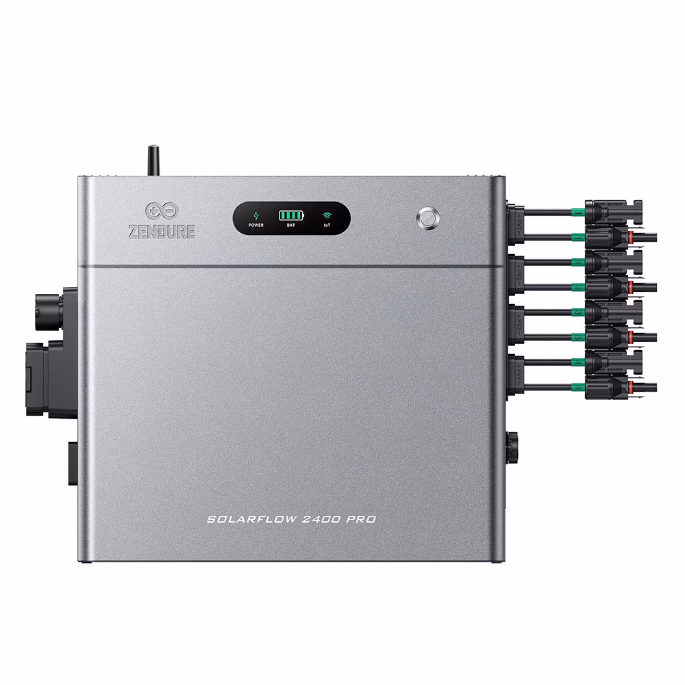 Zendure SolarFlow 2400 Pro - Flaggschiff-Balkonkraftwerk-Speicher mit 2400W AC und 3000W MPPT
