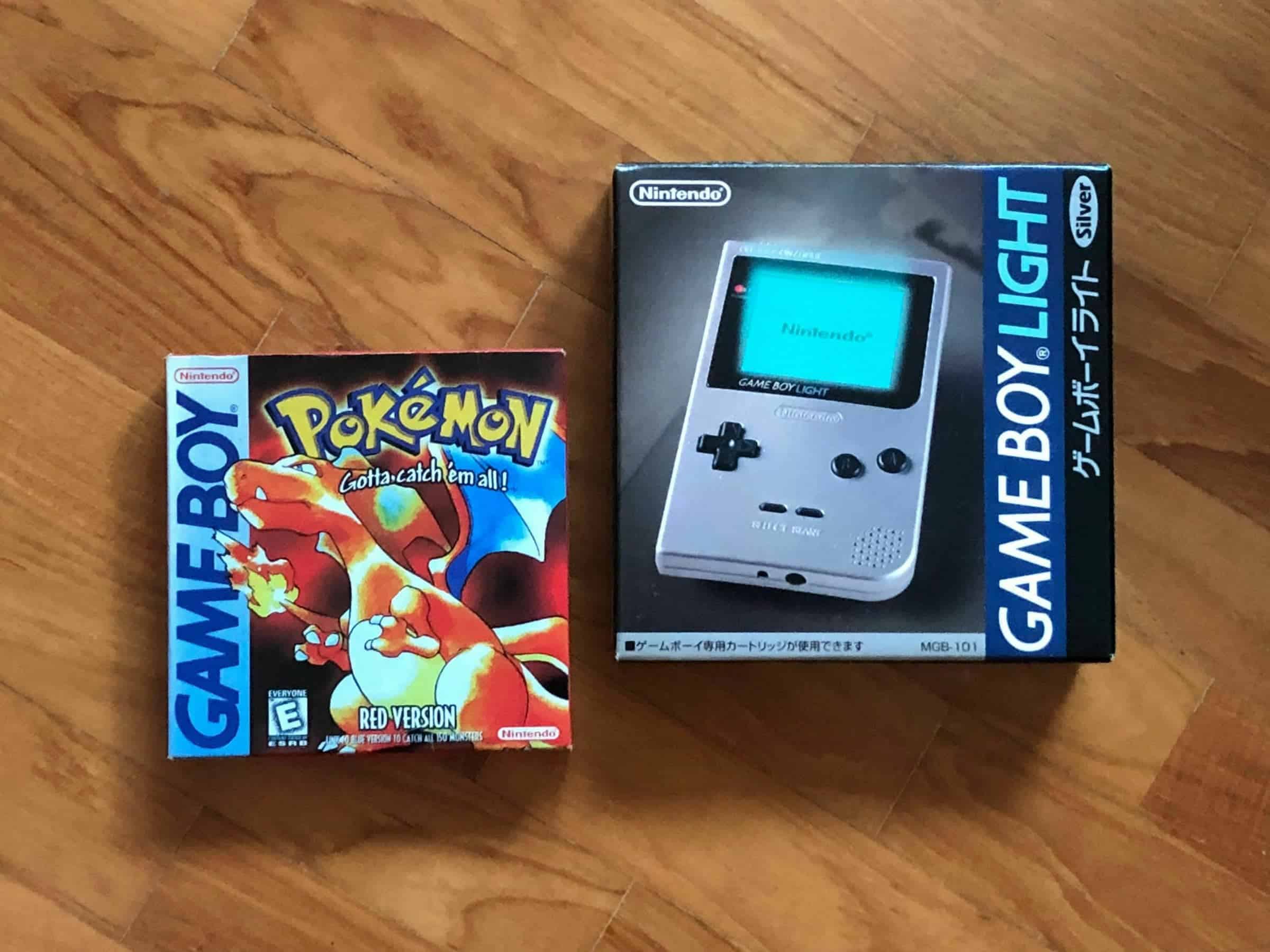 Game Boy Light Pokemon Red