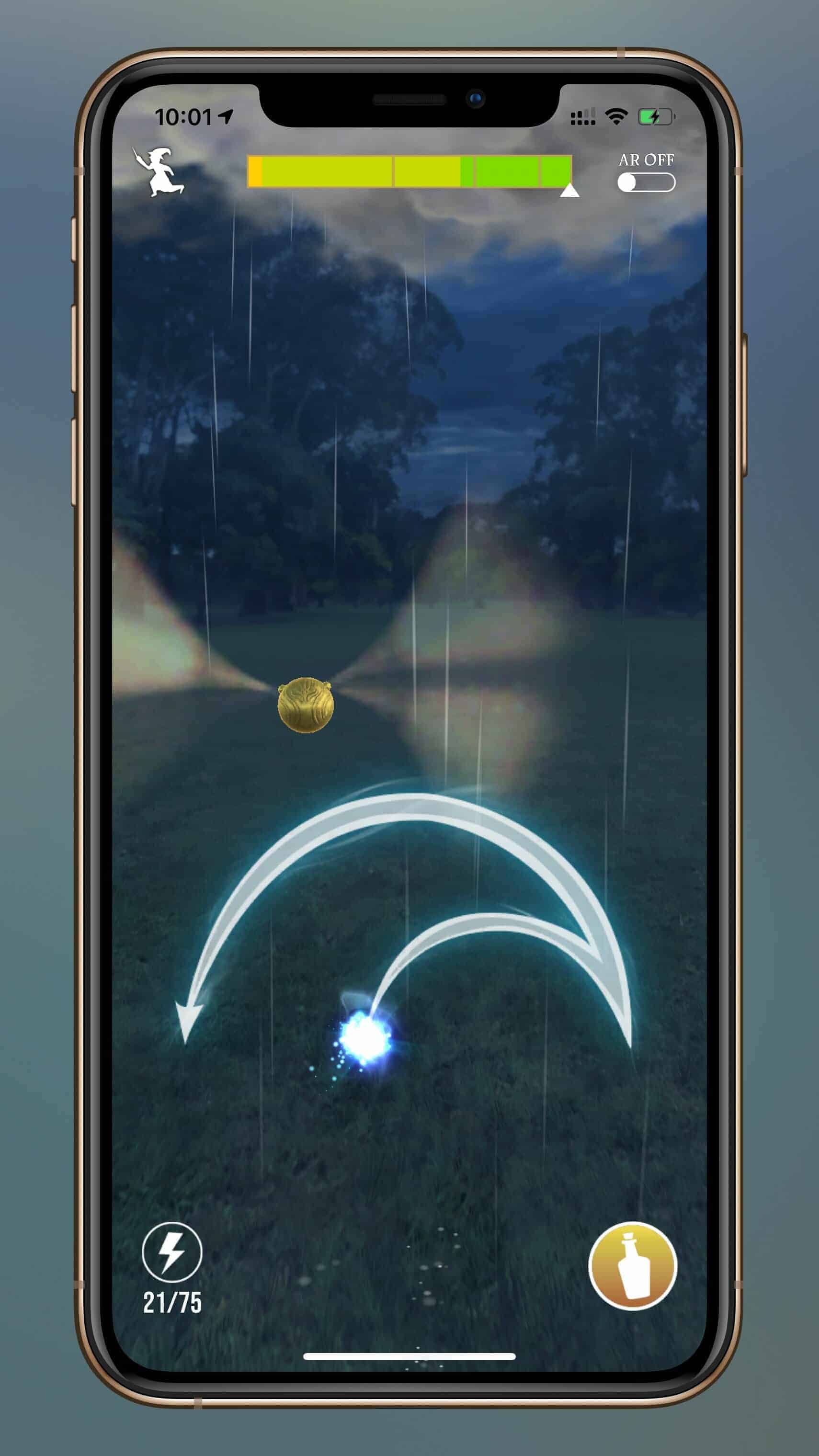 Wizards Unite Catch Snatch