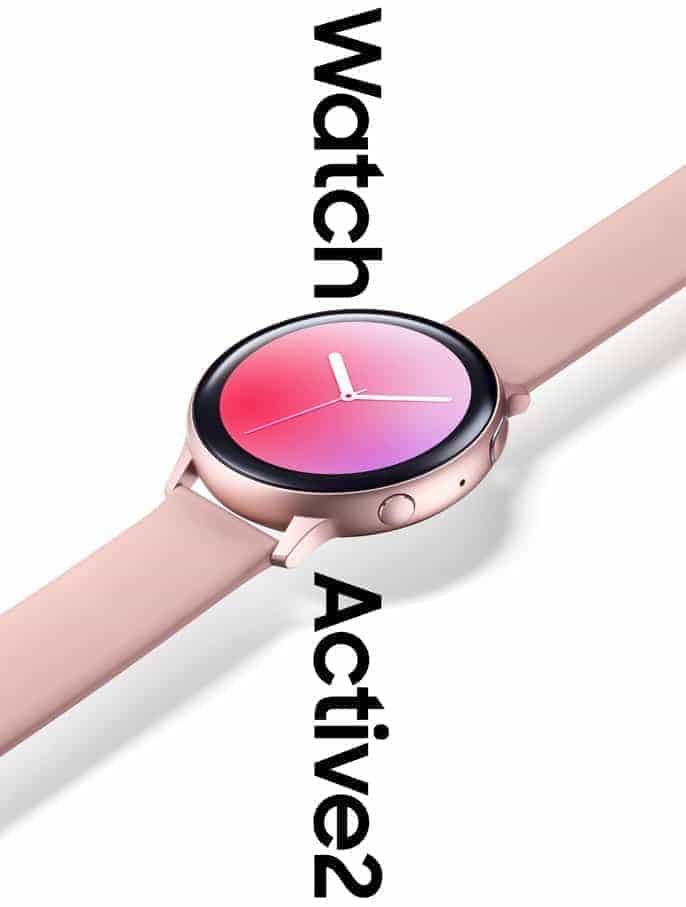 Samsung Galaxy Watch Active 2 Silikon Band