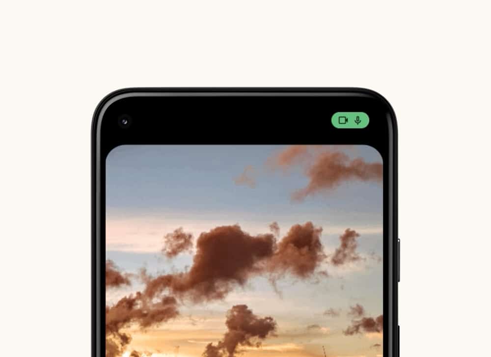 Android 12 Privacy Kamera Telefon