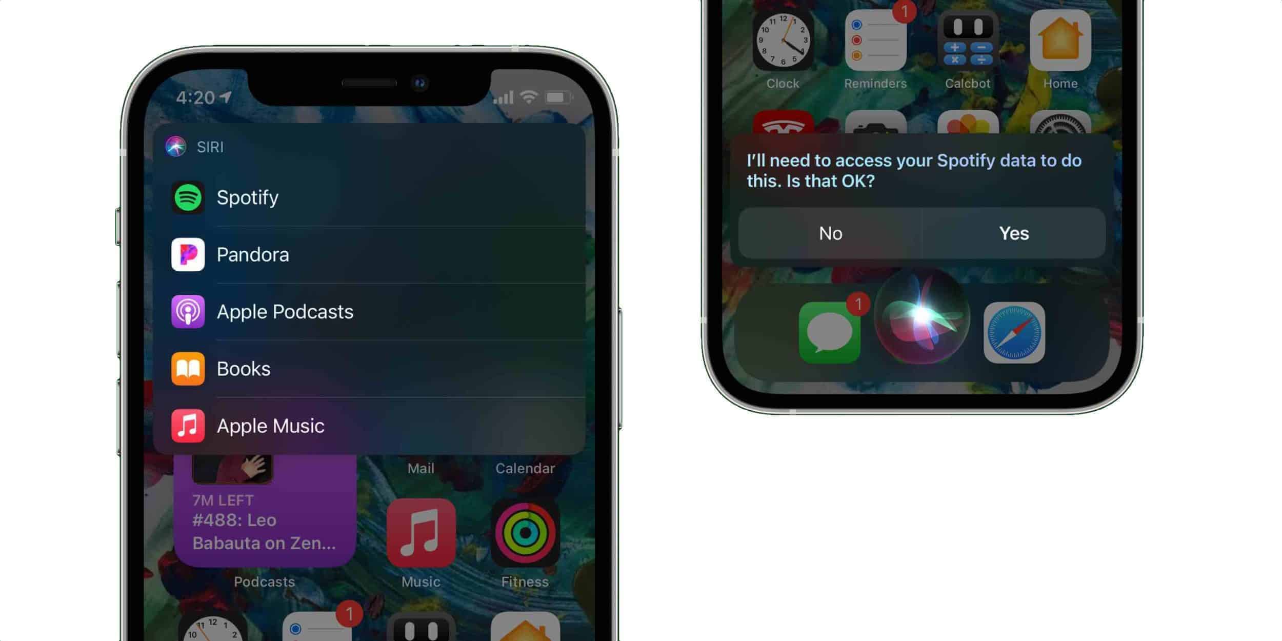 hey siri musik ios 14-5