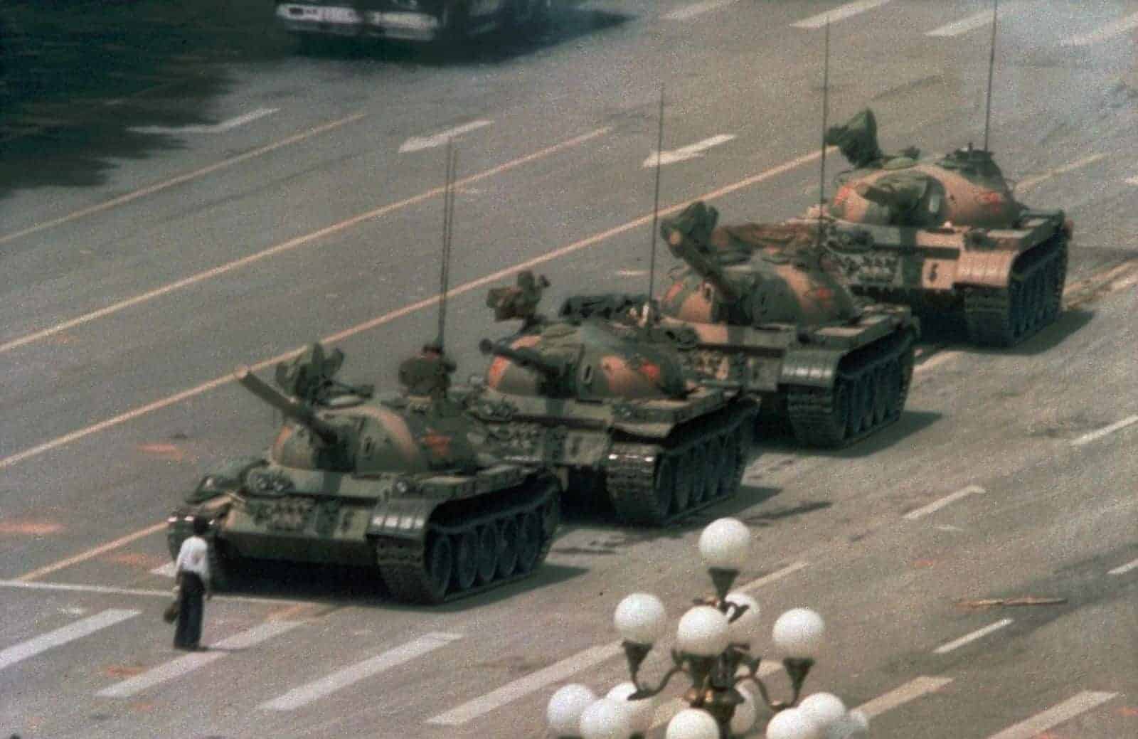 China Tank Man Photographer