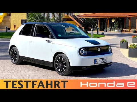 Testfahrt im neuen «HondaE»: Das perfekte Elektro-Auto für die City? | TechGarage