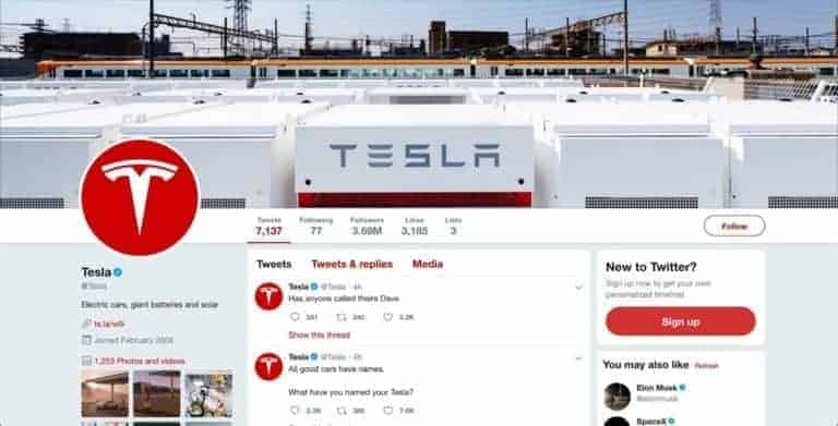 Tesla-on-Twitter-Techgarage