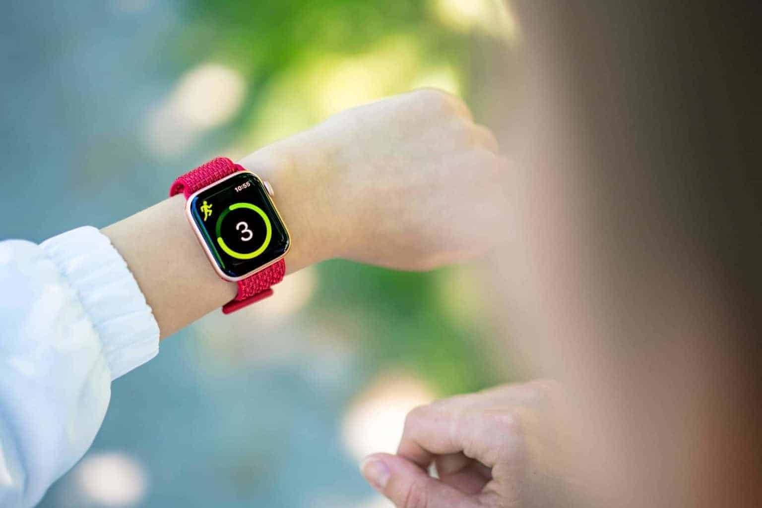 Apple Watch Series 4 Daniela Wildi Start Workout