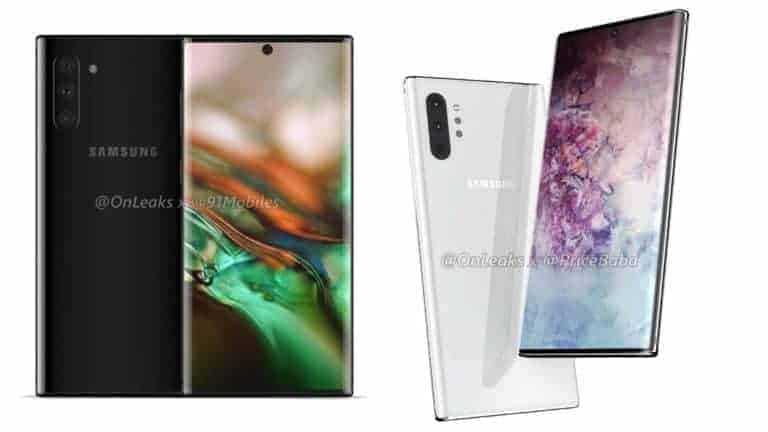 Samsung Galaxy Note 10 and Galaxy Note 10 Pro