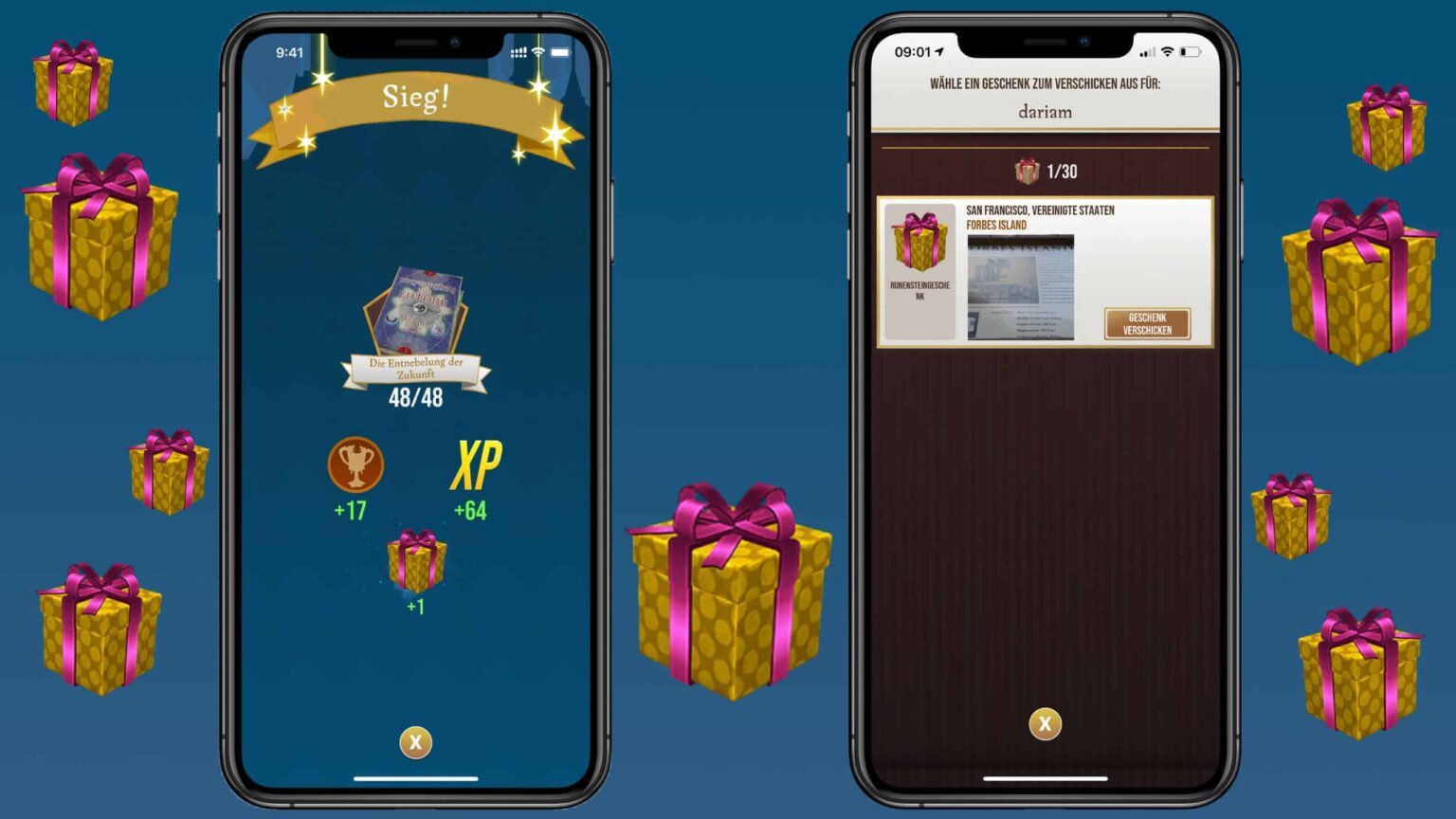 Harry Potter Wizards Unite Geschenke