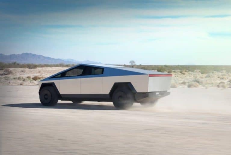 Cybertruck Tesla Back