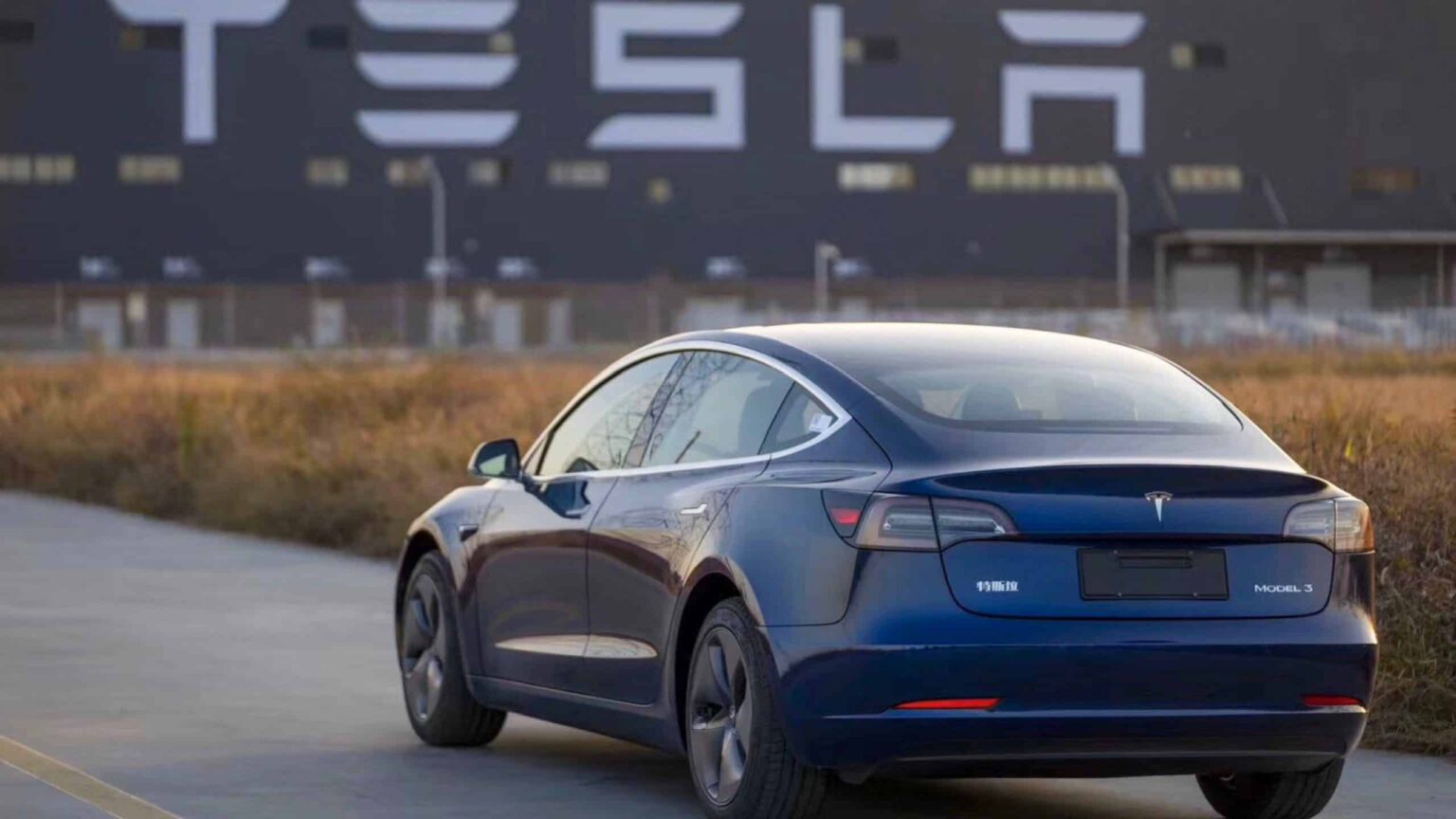 Tesla Model 3 Gigafactory 3 Shanghai China