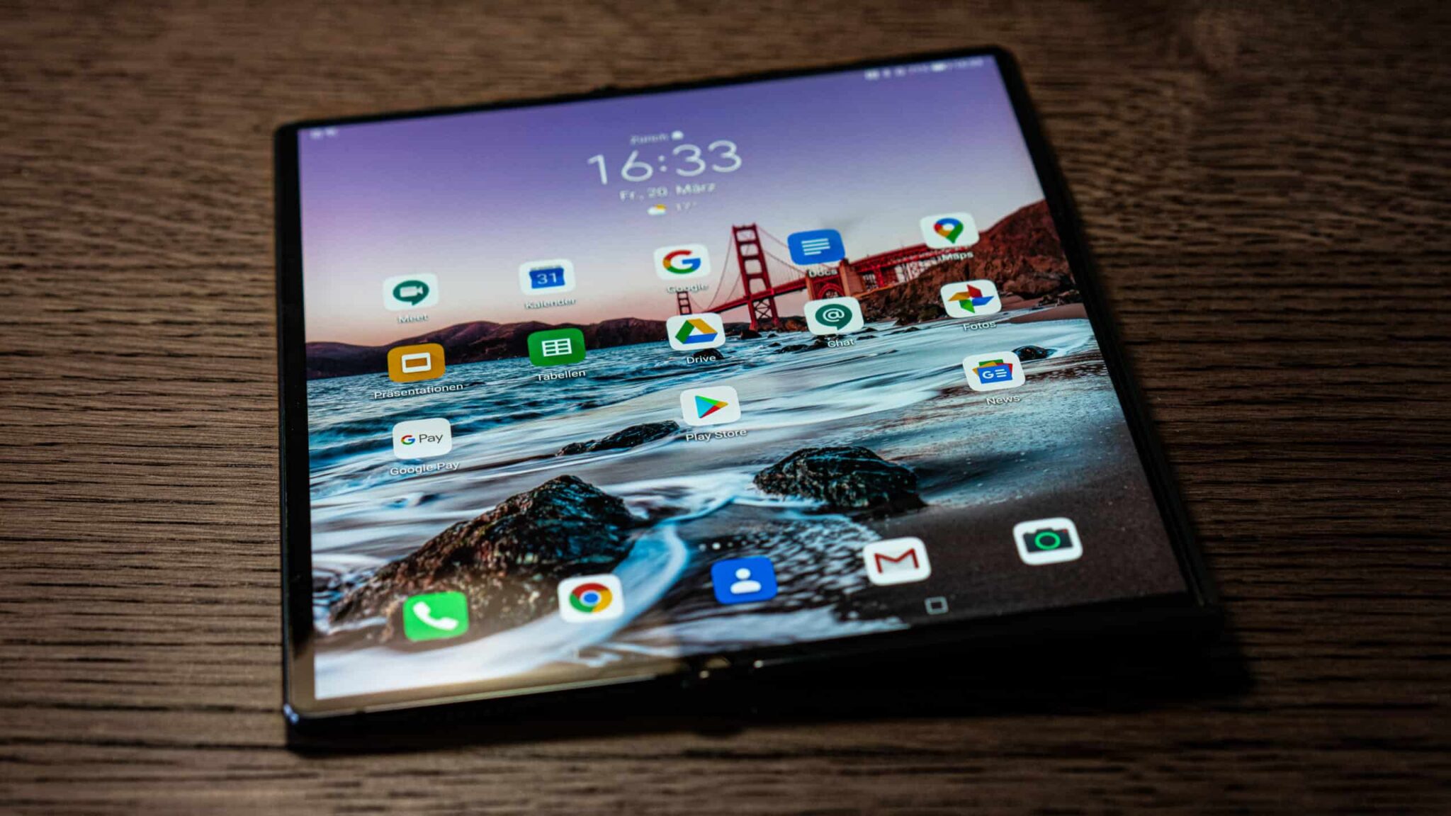 Huawei MateXs mit Google Services