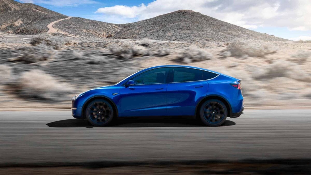 Tesla Model Y Official Desert